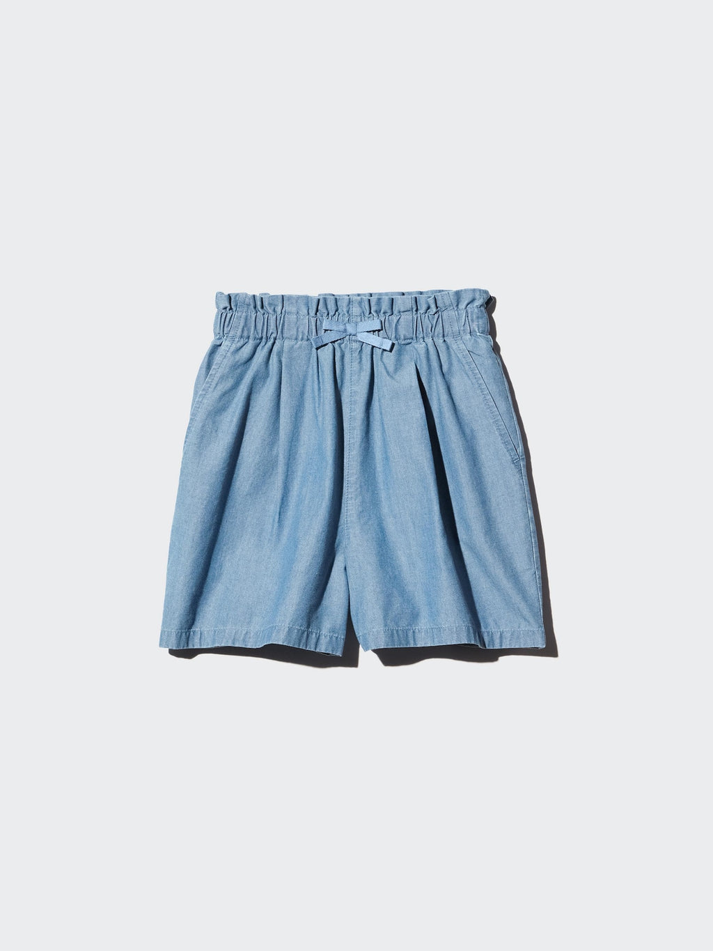 GIRLS Easy Shorts Chambray - BLUE