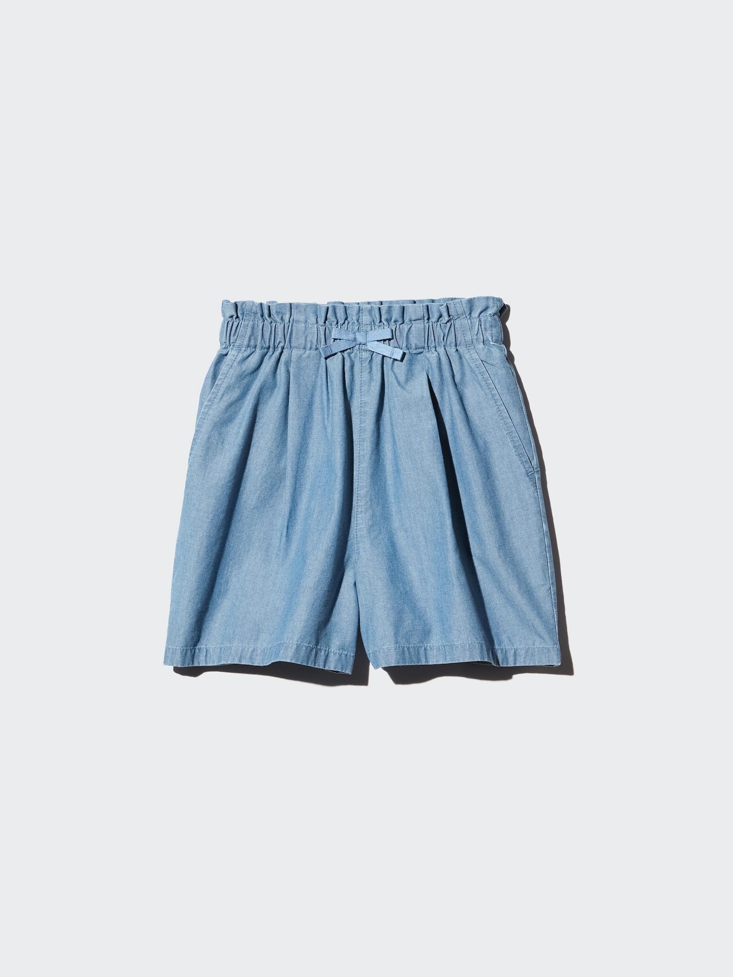 GIRLS Easy Shorts Chambray - BLUE