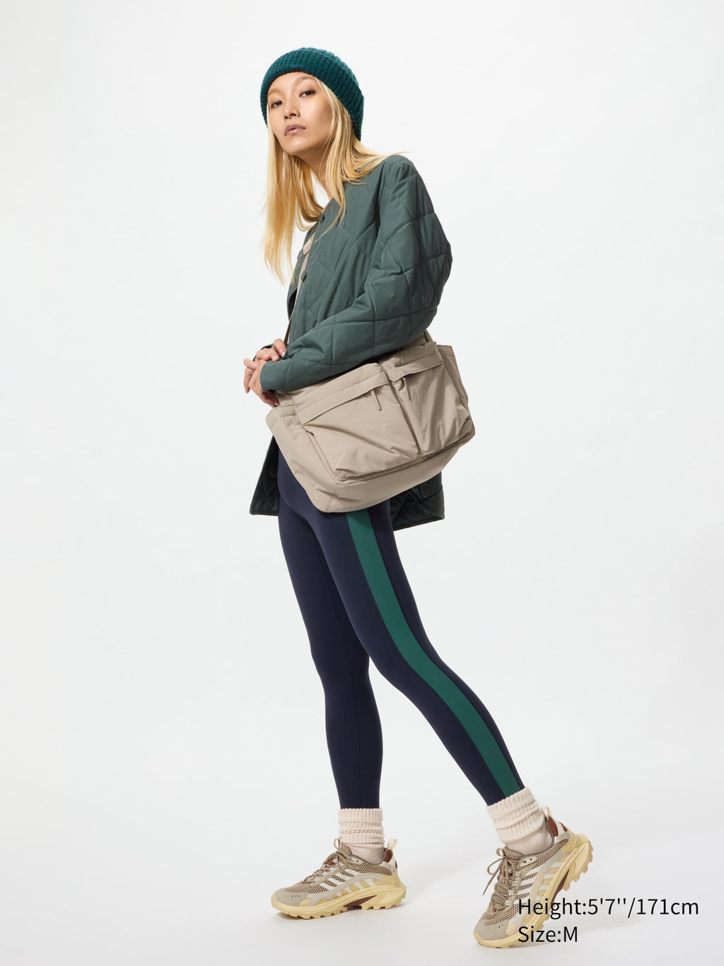 Ultra Stretch Active Leggings Line - DARK BROWN