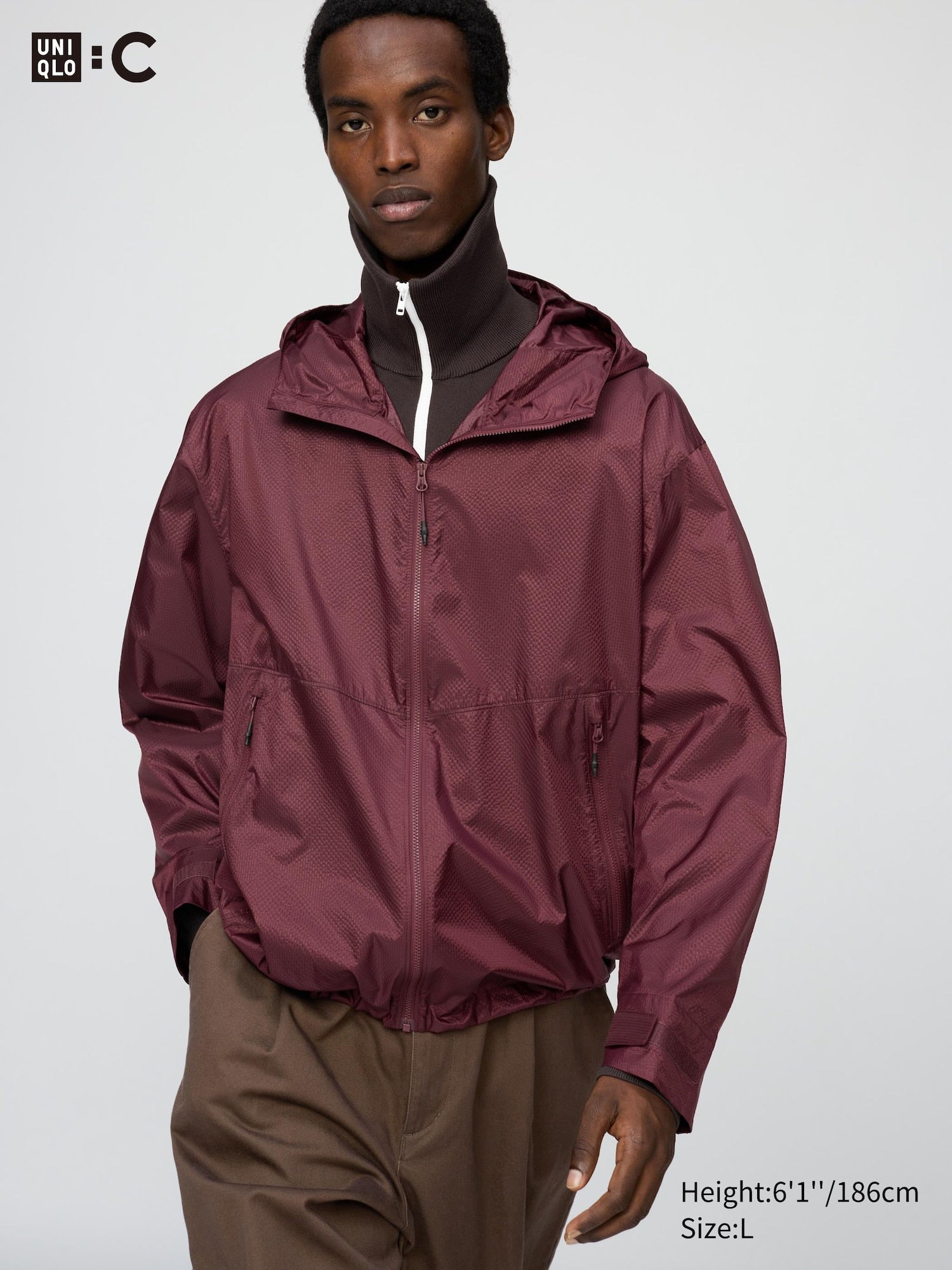 Light Weight Parka - BLACK