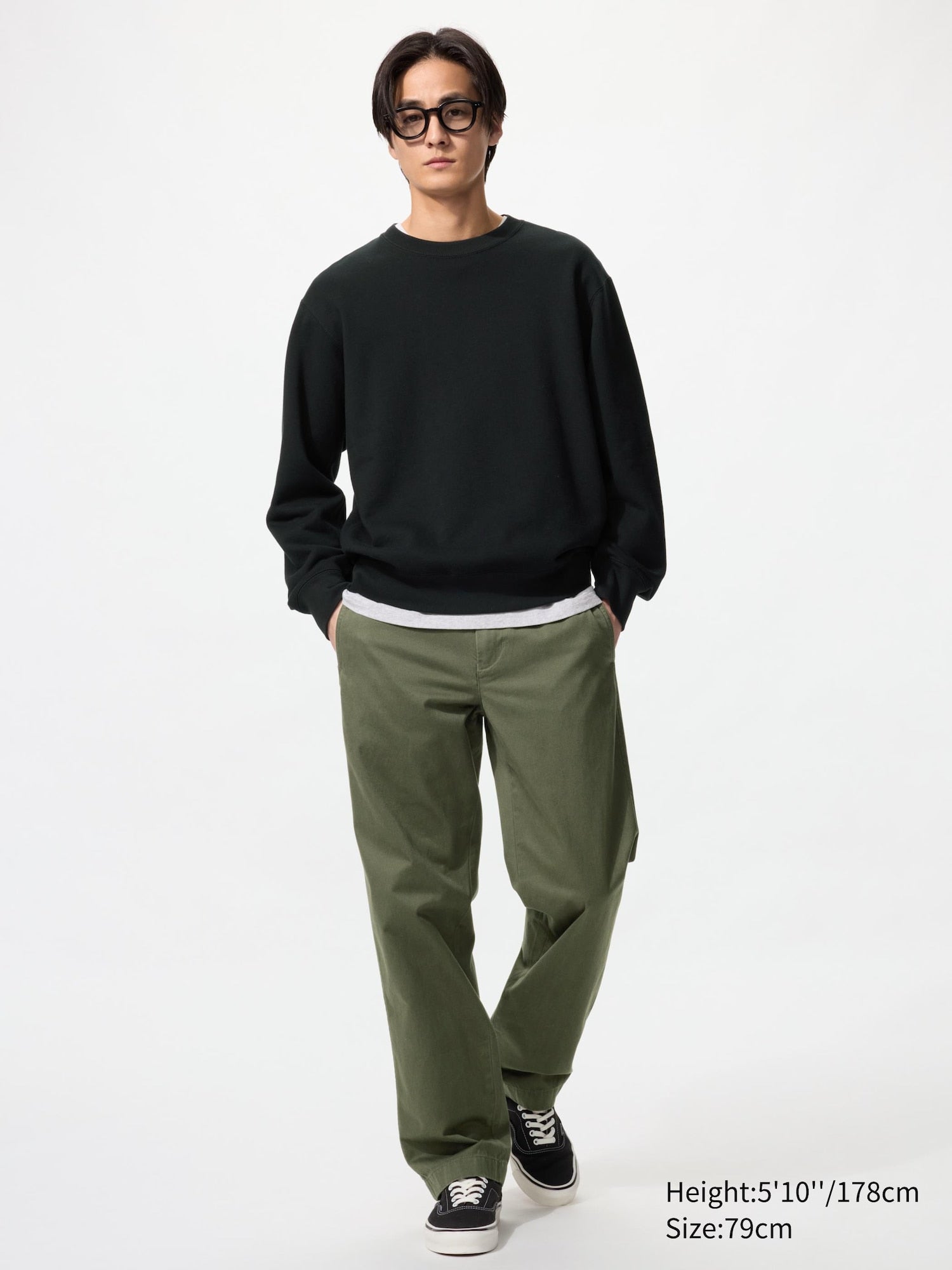 Regular Chino Pants - BROWN