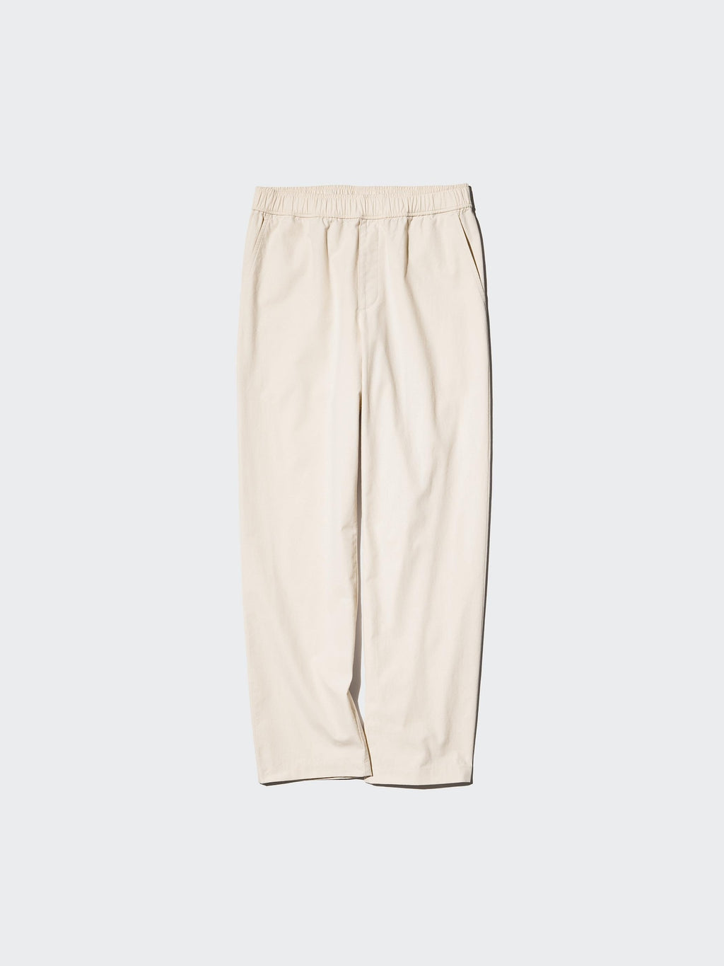Cotton Relaxed Ankle Pants (Longer Length) - OLIVE