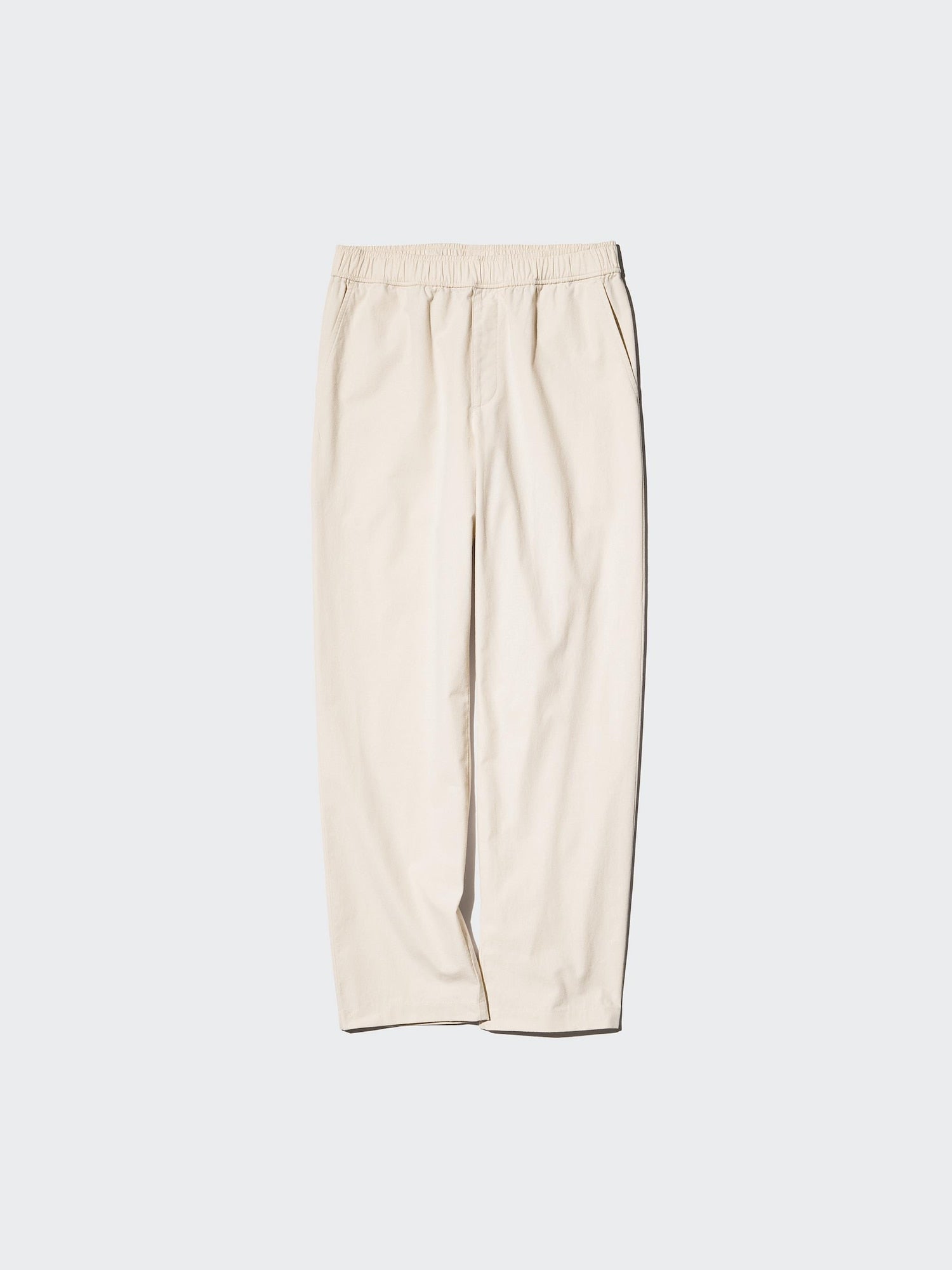 Cotton Relaxed Ankle Pants (Longer Length) - OLIVE
