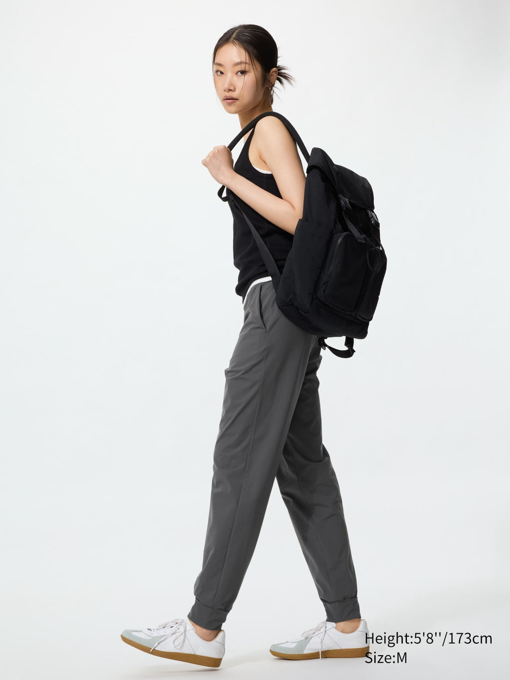 Ultra Stretch Active Jogger Pants (Longer Length: 71-73cm) - GRAY