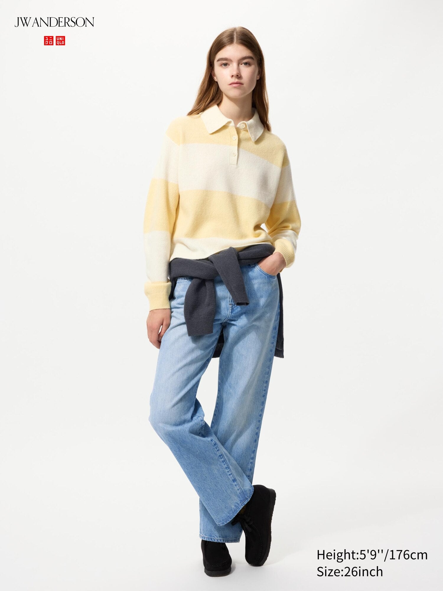 Straight Jeans (Regular Length) - BLUE