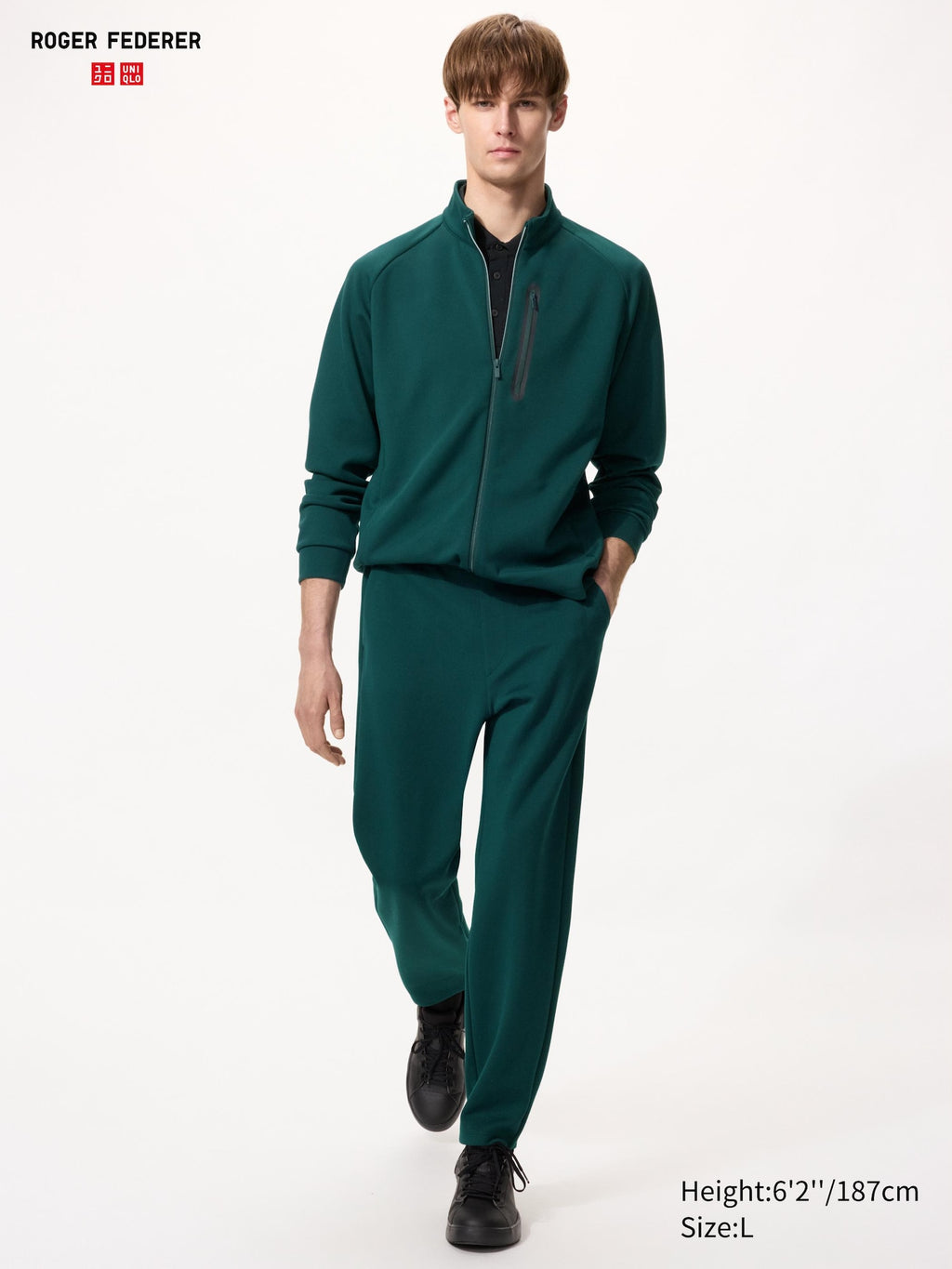 Dry Stretch Sweat Pants - BLACK