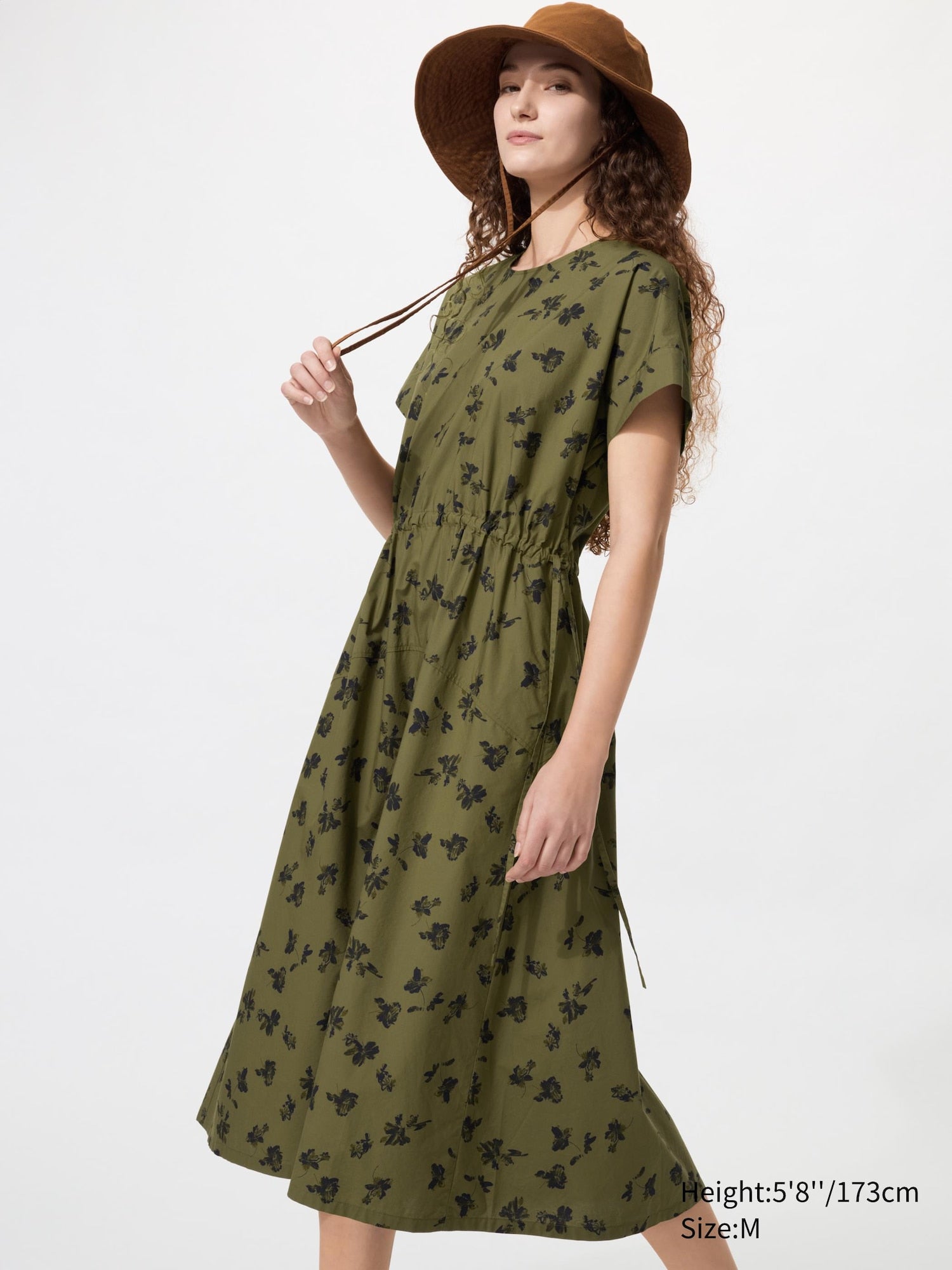 Cotton Flare Dress - OFF WHITE