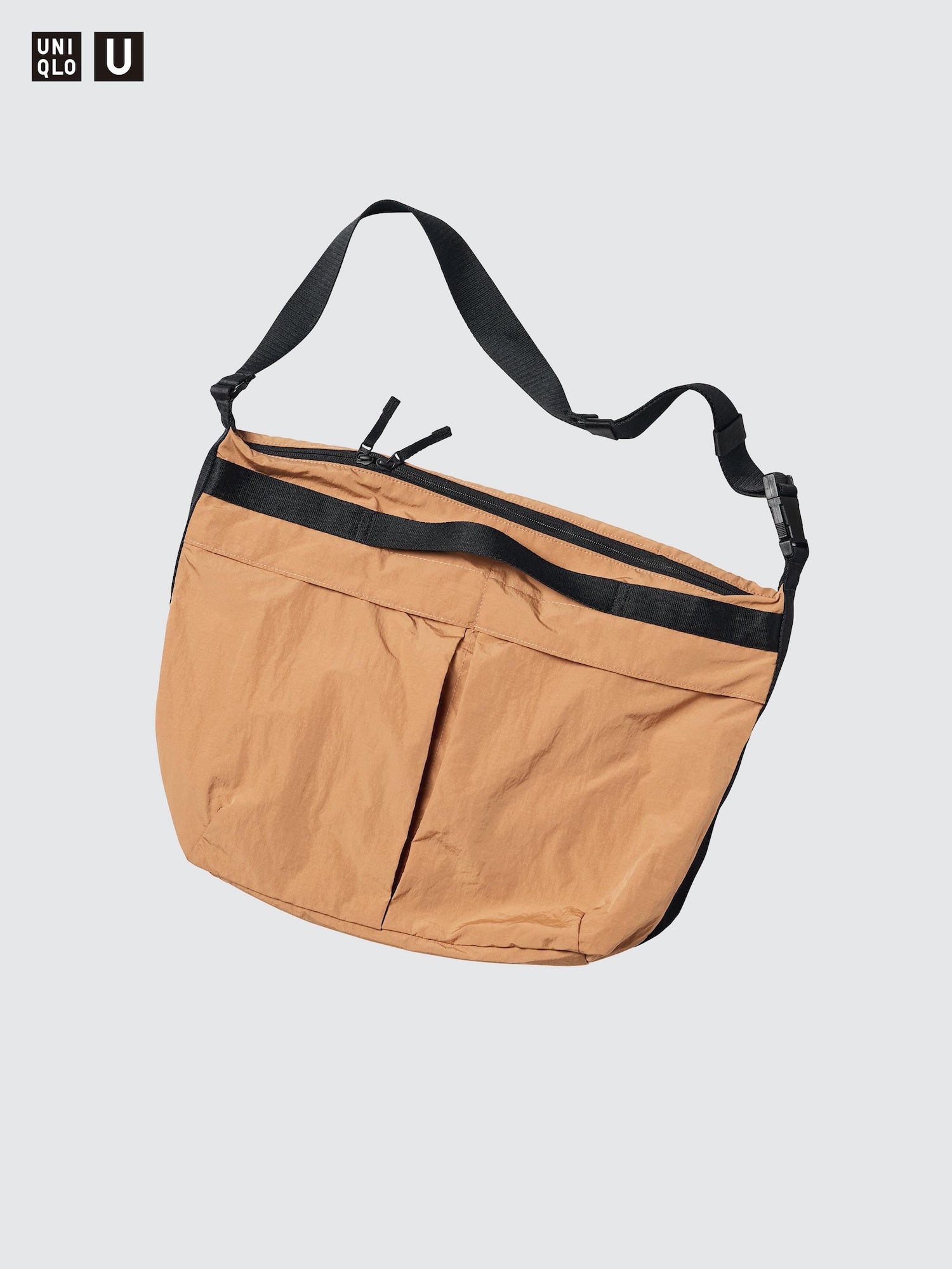 Packable Shoulder Bag - ORANGE