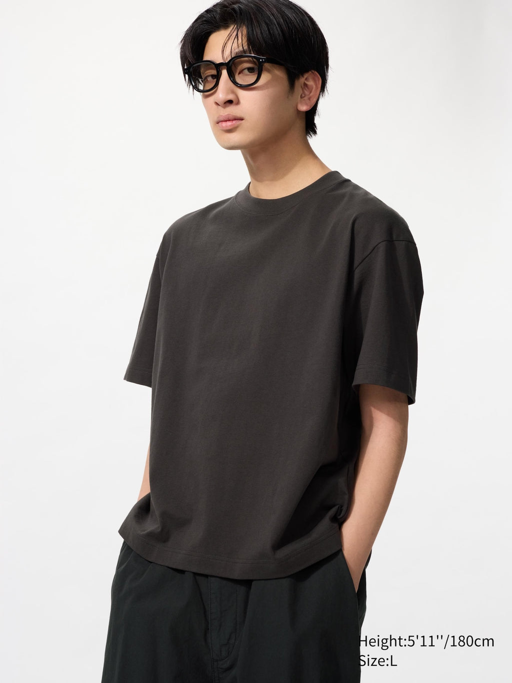 Boxy Cropped T-Shirt - WHITE