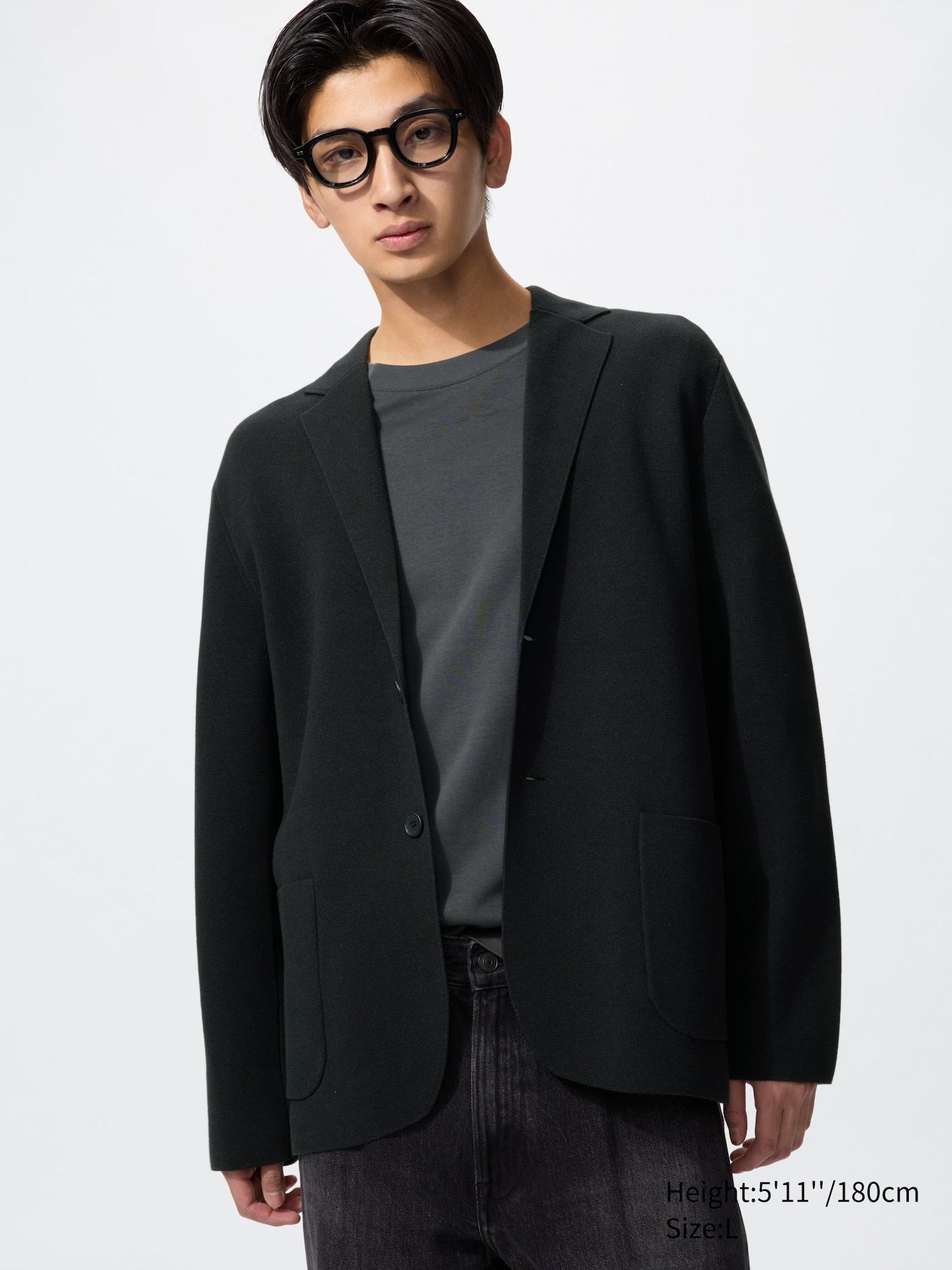 Milano Rib Jacket - GRAY