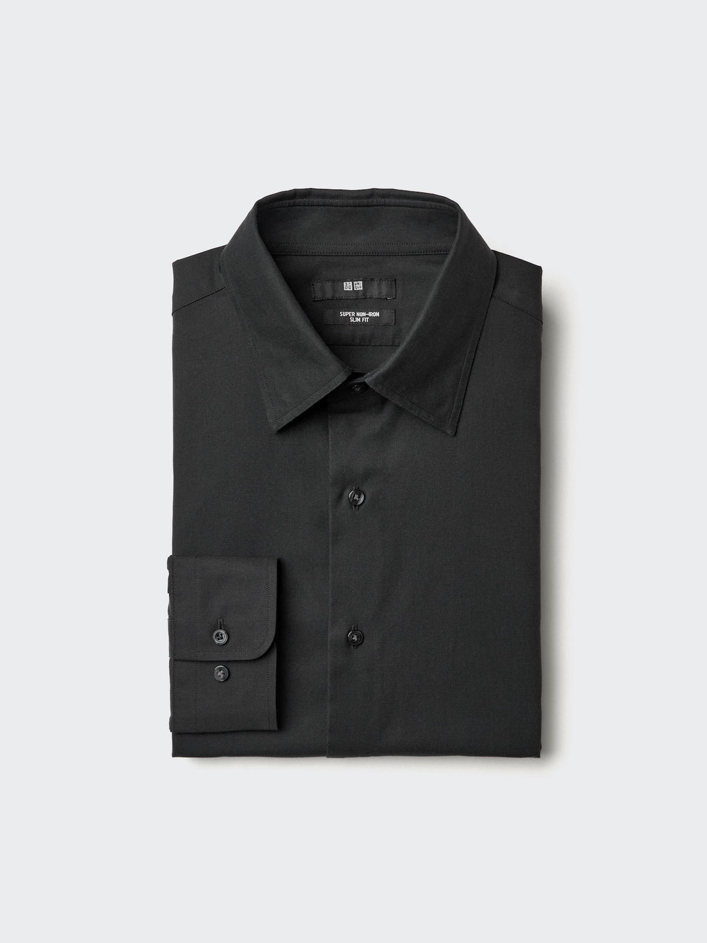 Super Non Iron Slim Fit Shirt Long Sleeve (Regular) - WHITE