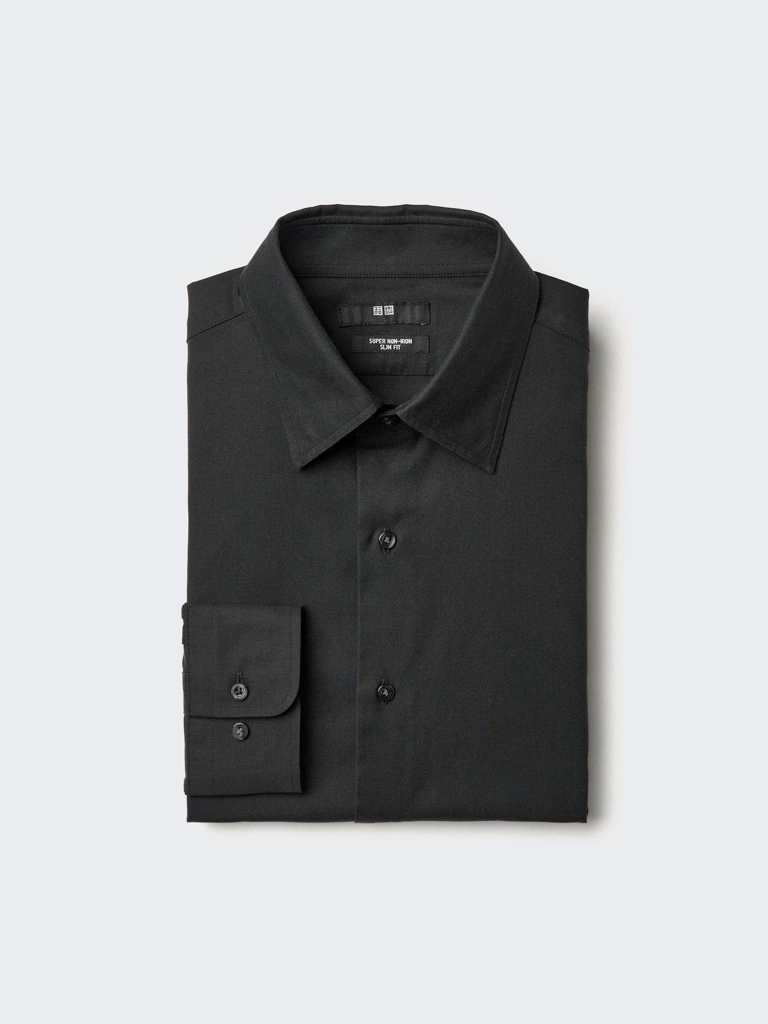 Super Non Iron Slim Fit Shirt Long Sleeve (Regular) - WHITE