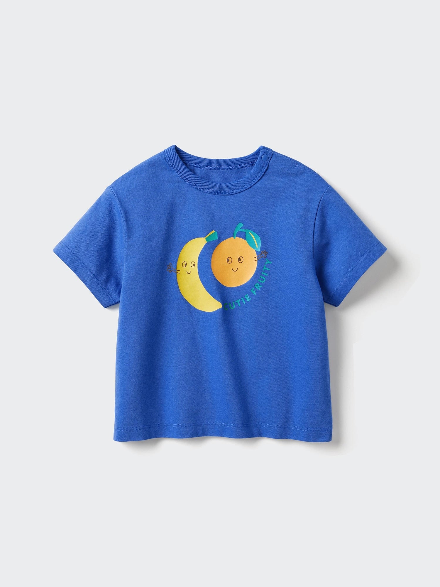 AIRism Cotton Crew Neck T-Shirt Printed - OFF WHITE