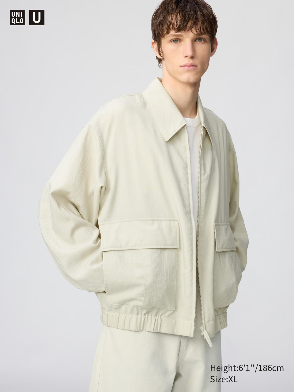Short Blouson - NATURAL