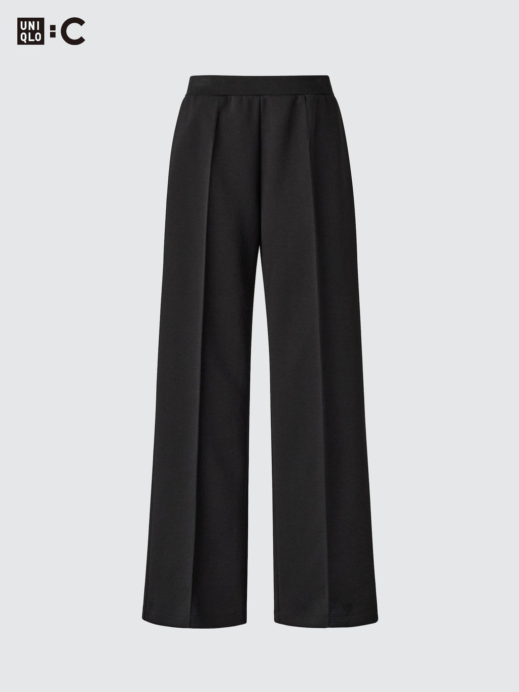 Sweat Straight Pants (Short Length) - GRAY