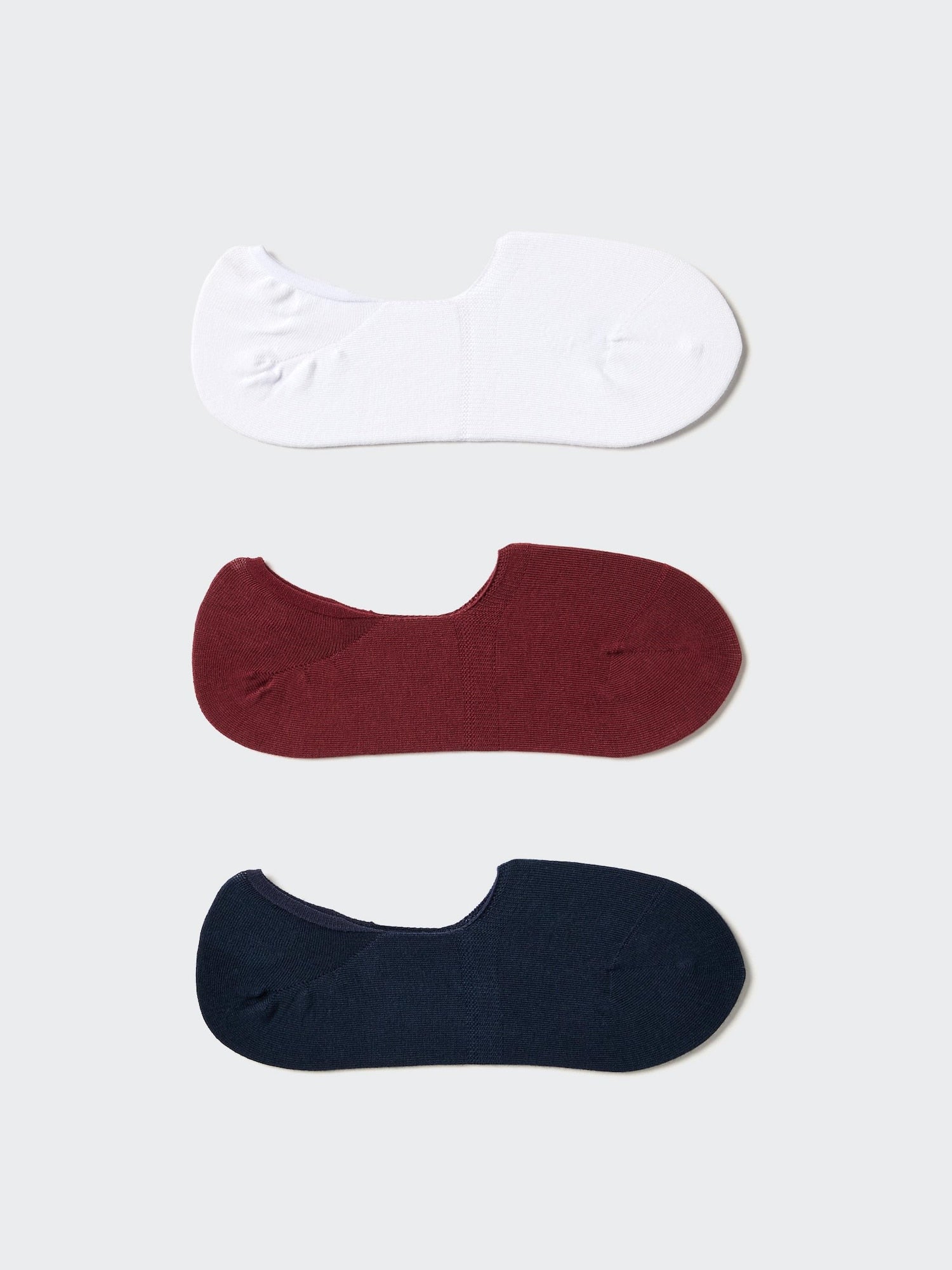 Footsies 3 Pairs - BLACK