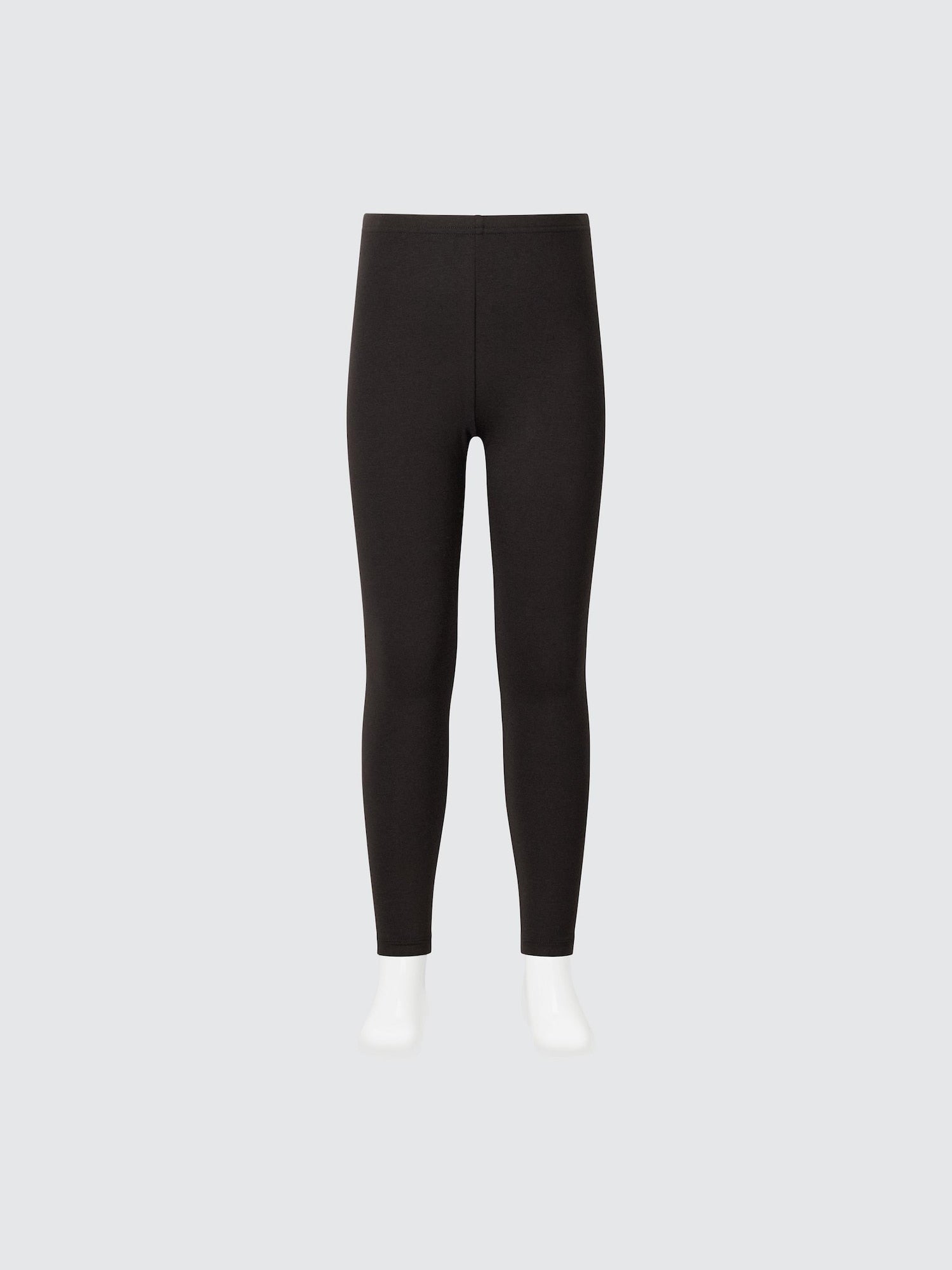 KIDS HEATTECH Extra Warm Cotton Leggings - DARK GRAY
