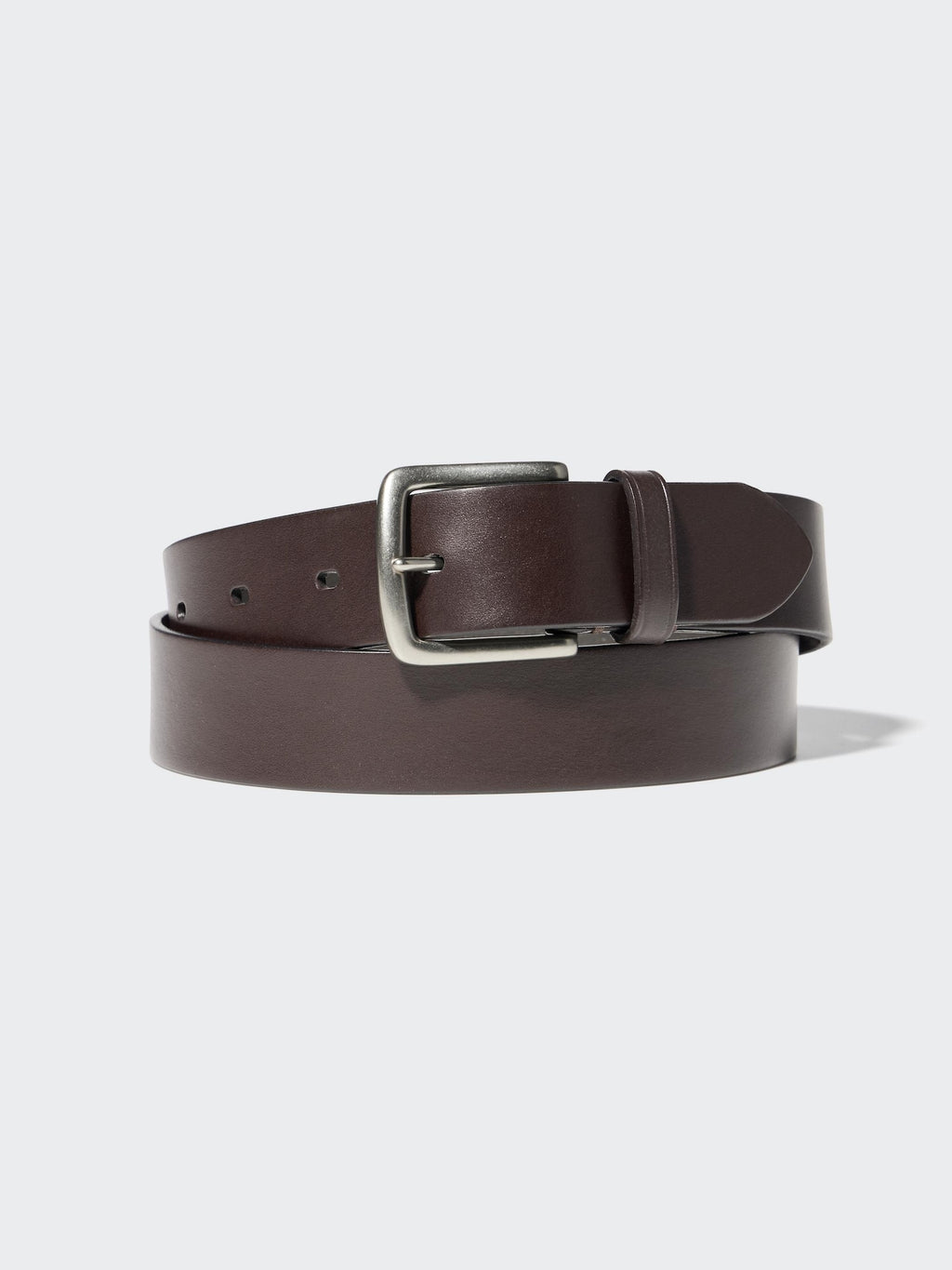 Italian Oiled Leather Belt - BLACK