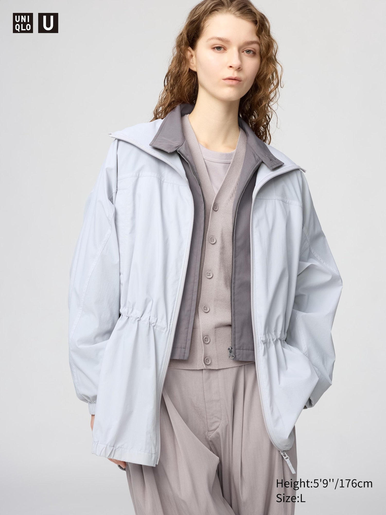 UV Protection Sheer Oversized Parka - image 2