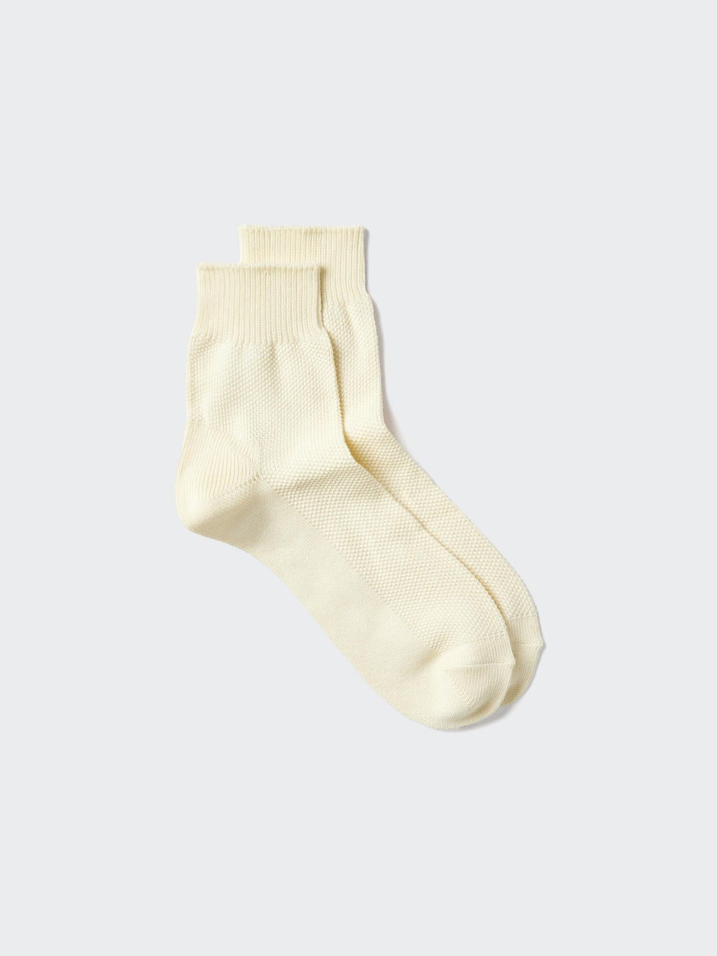 Half Socks Pique - NATURAL