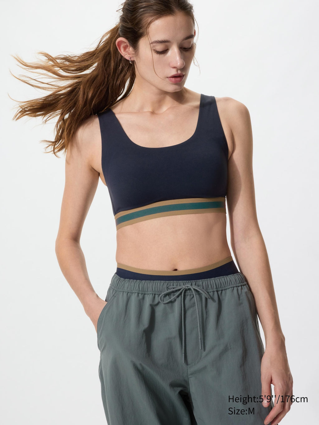 Active Wireless Bra - DARK BROWN