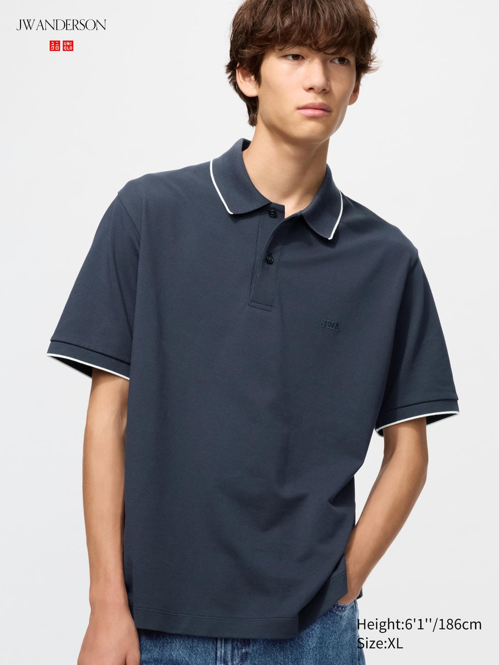 Dry Pique Polo Shirt - WHITE