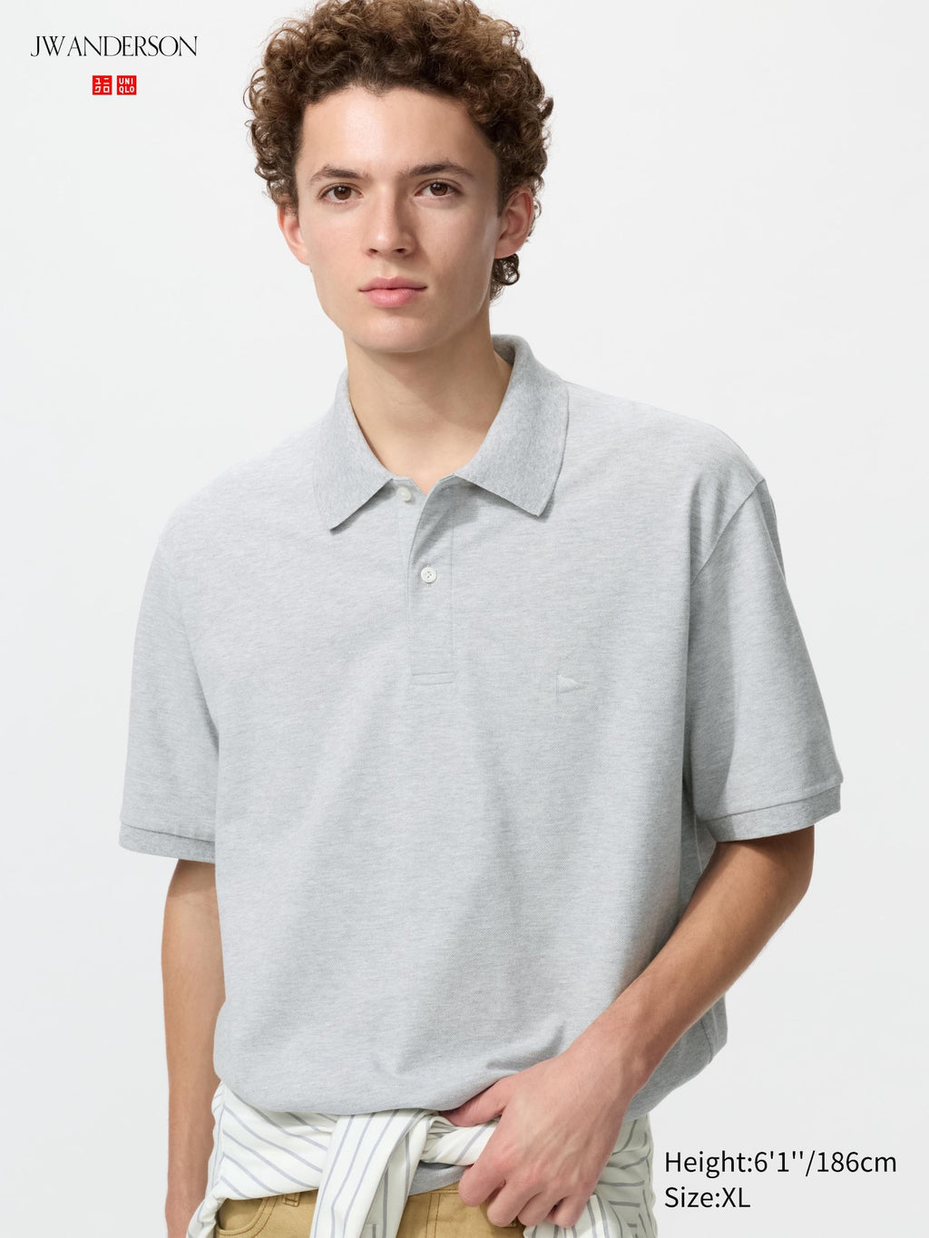 Dry Pique Polo Shirt - WHITE