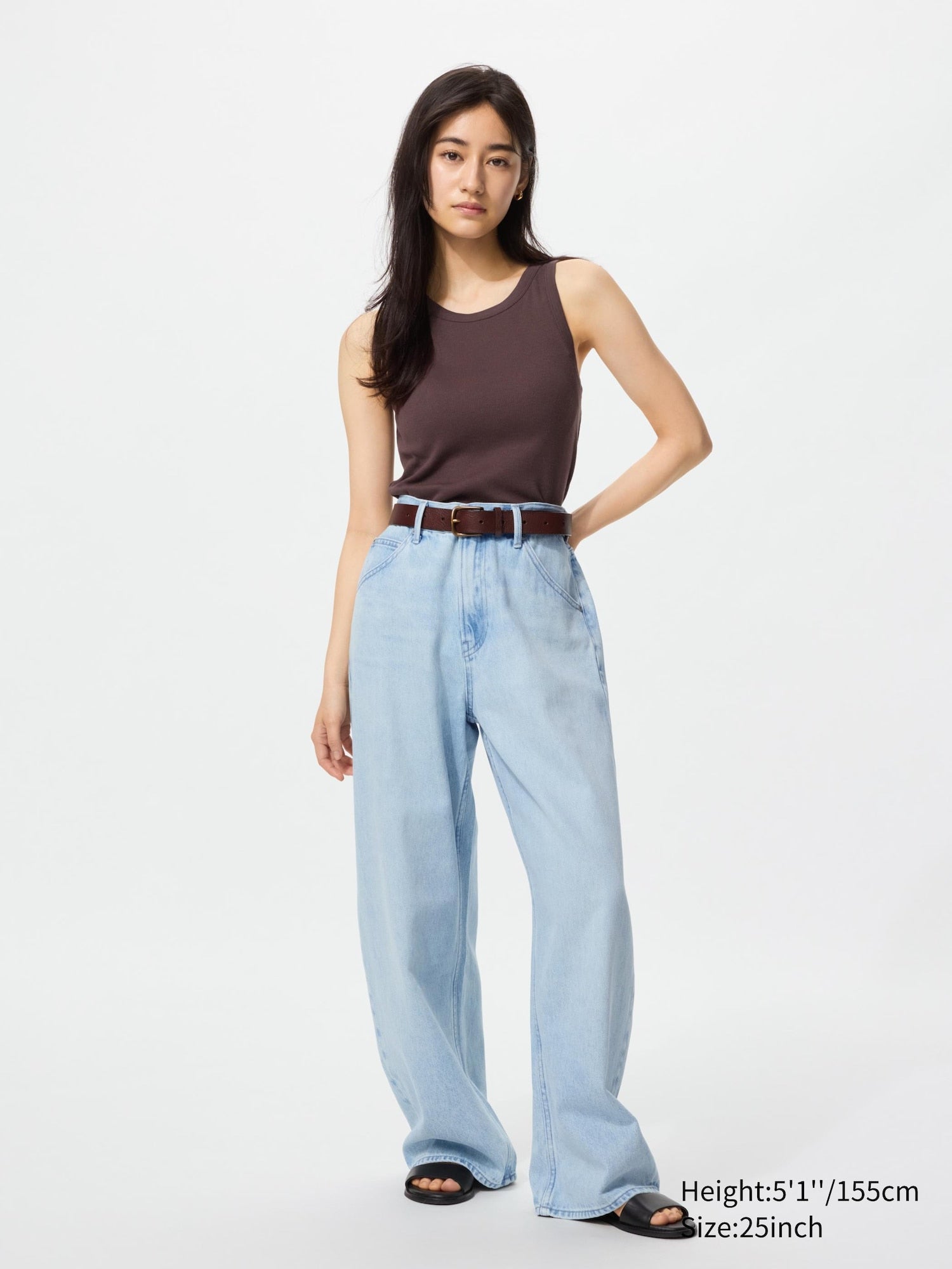 Baggy Curve Jeans - WHITE