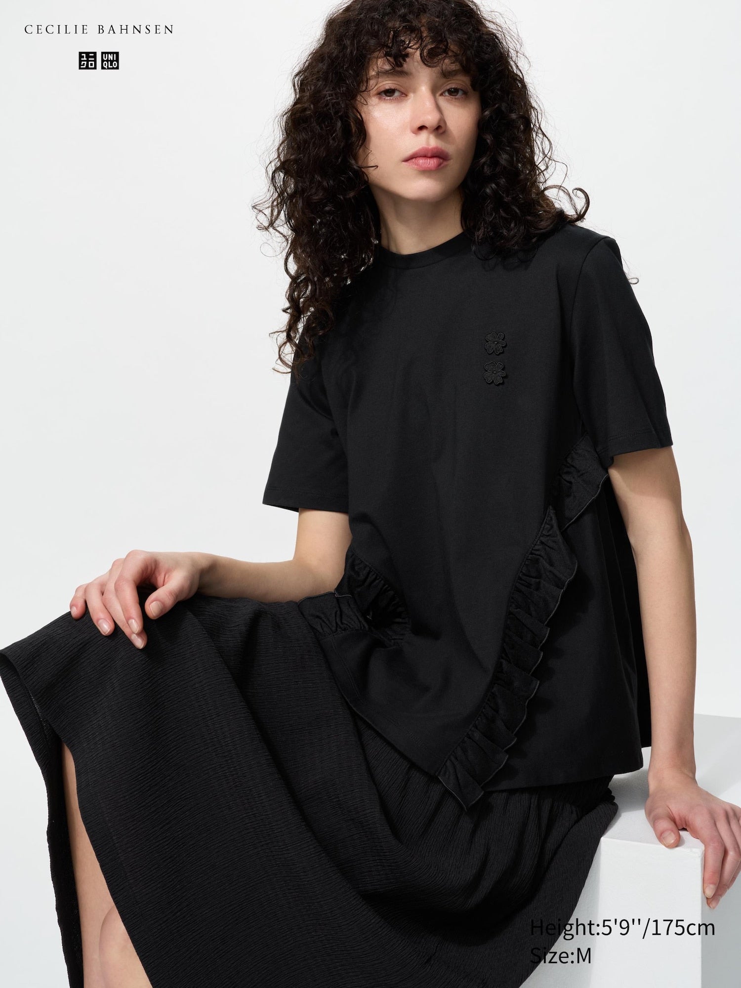 Frill T-Shirt - WHITE