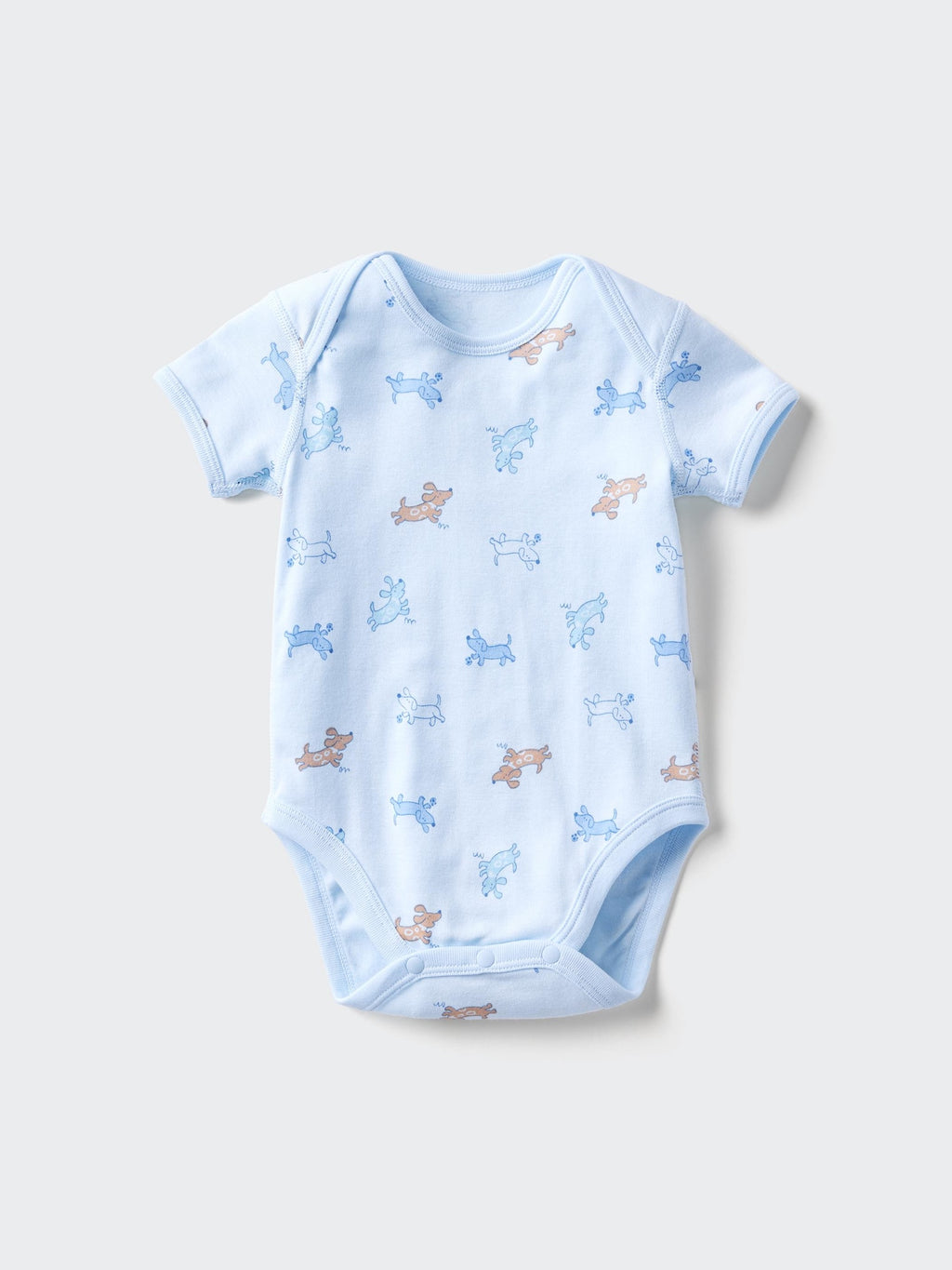 Bodysuit Short Sleeve Printed - OFF WHITE