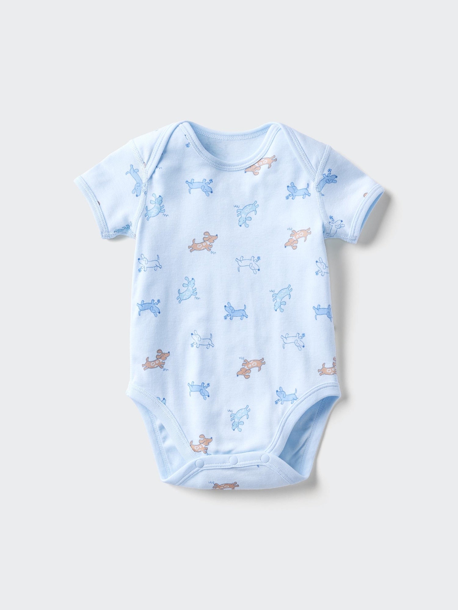 Bodysuit Short Sleeve Printed - OFF WHITE