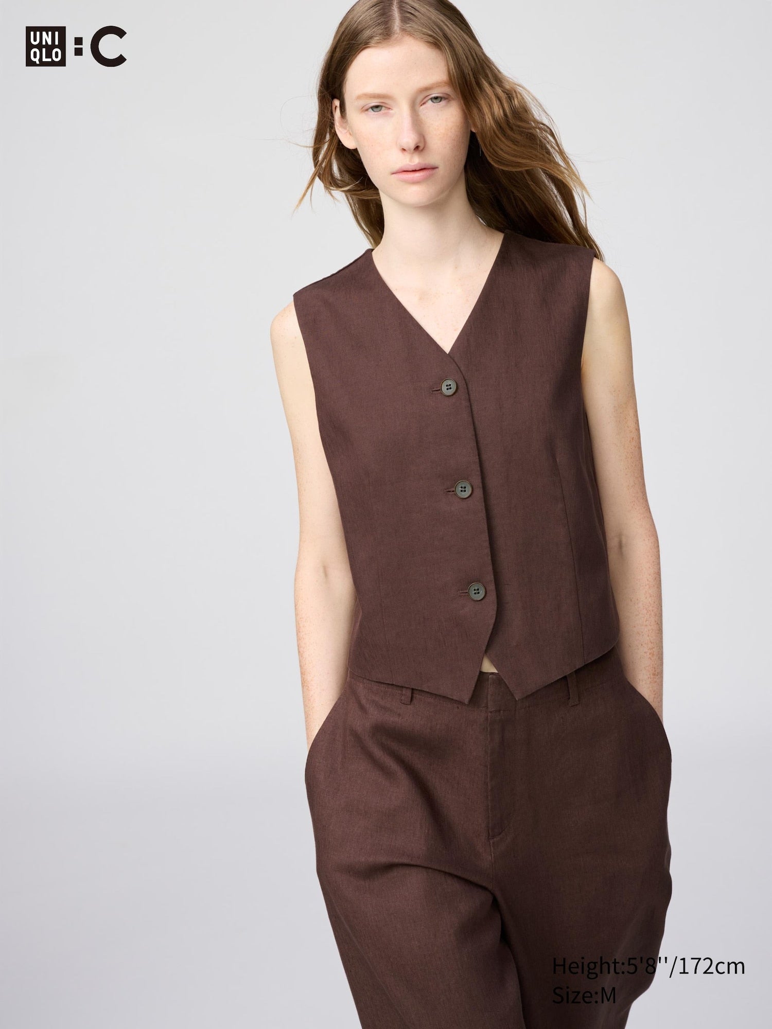 Premium Linen Vest - OFF WHITE