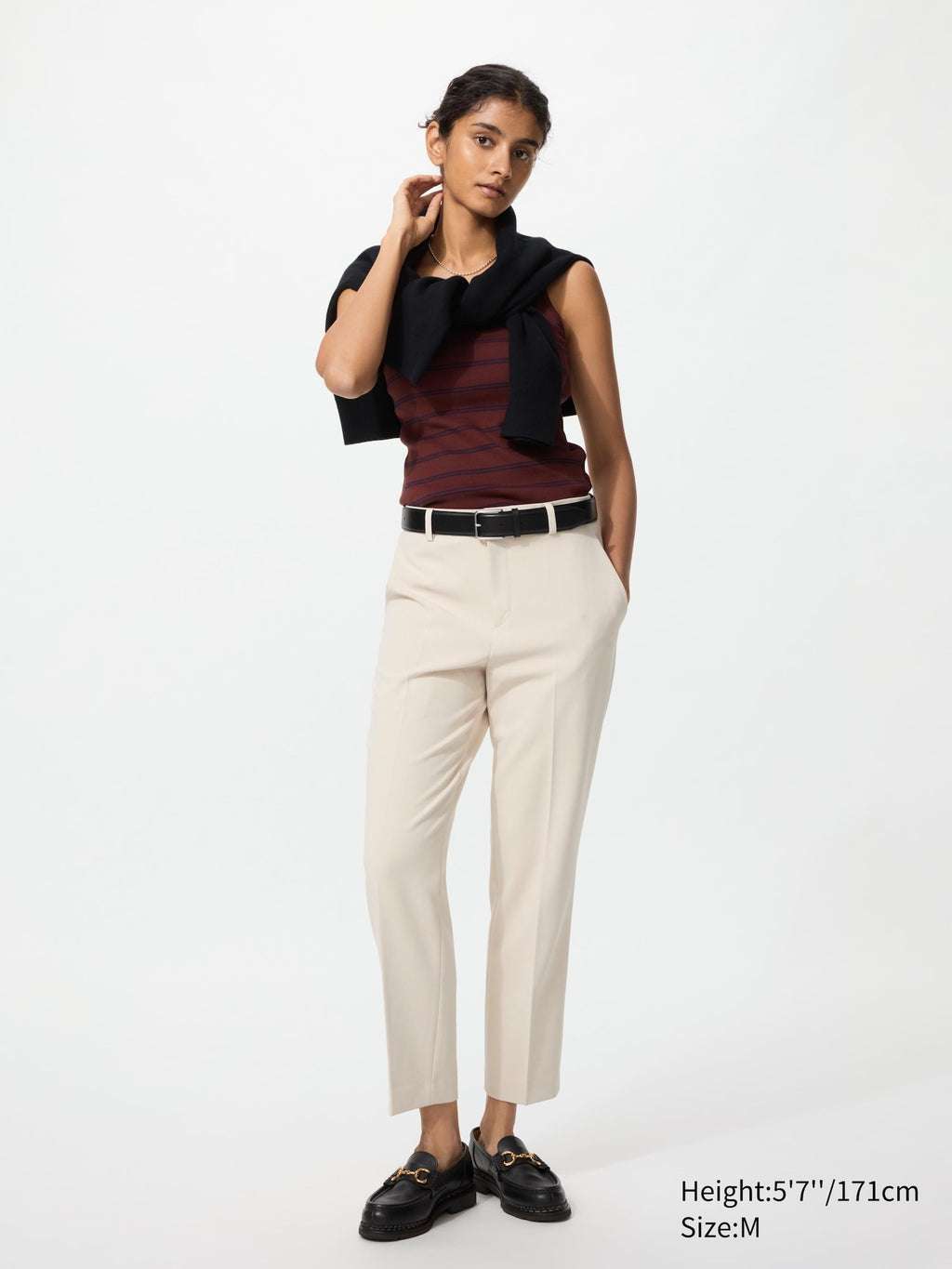 Smart Ankle Pants (Regular Length) - GRAY