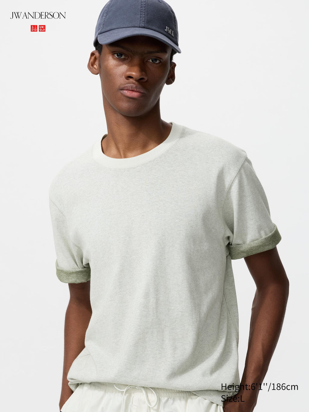 Bicolour T-Shirt - GRAY