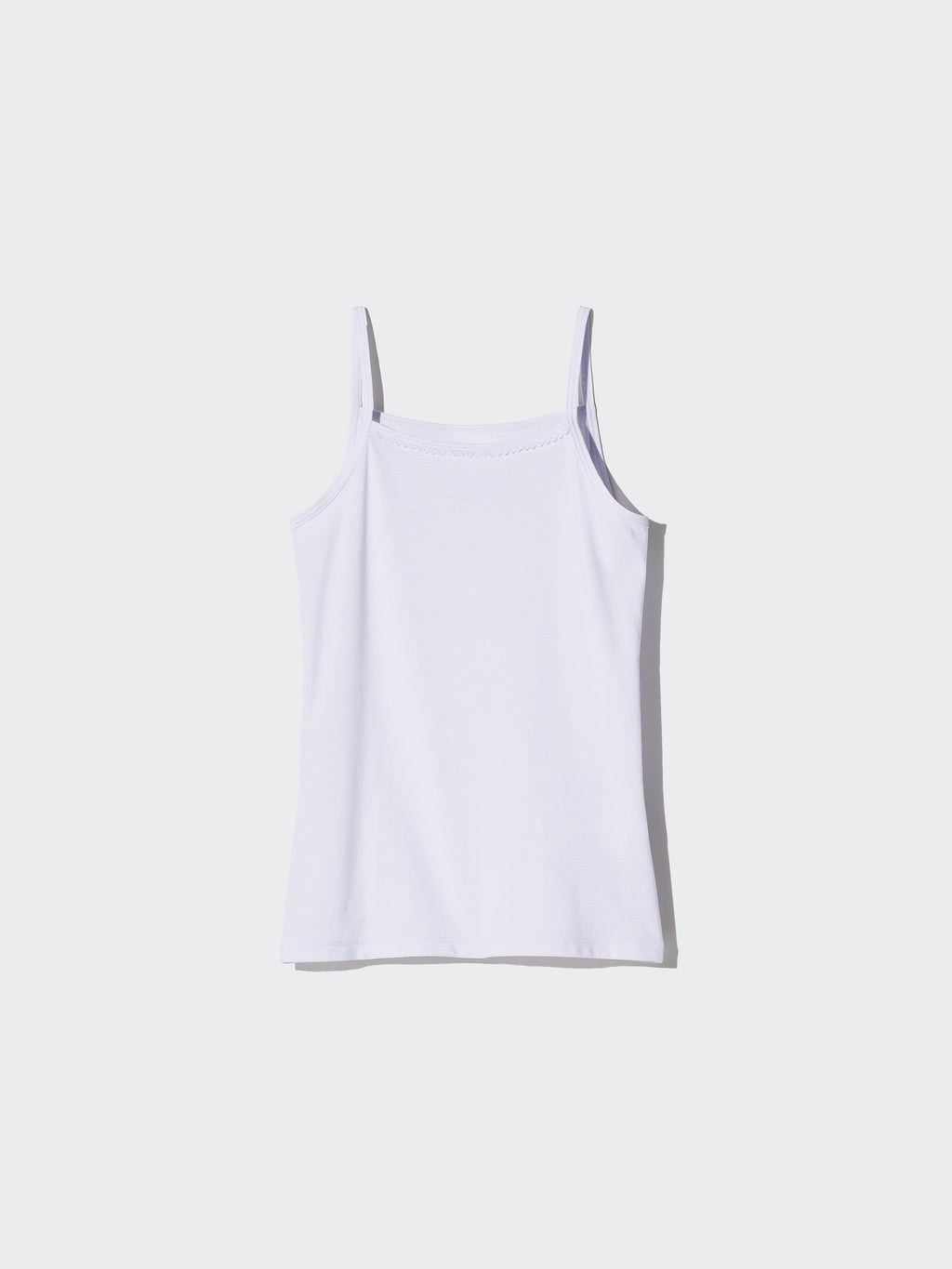 GIRLS AIRism Cotton Blend Camisole - WHITE