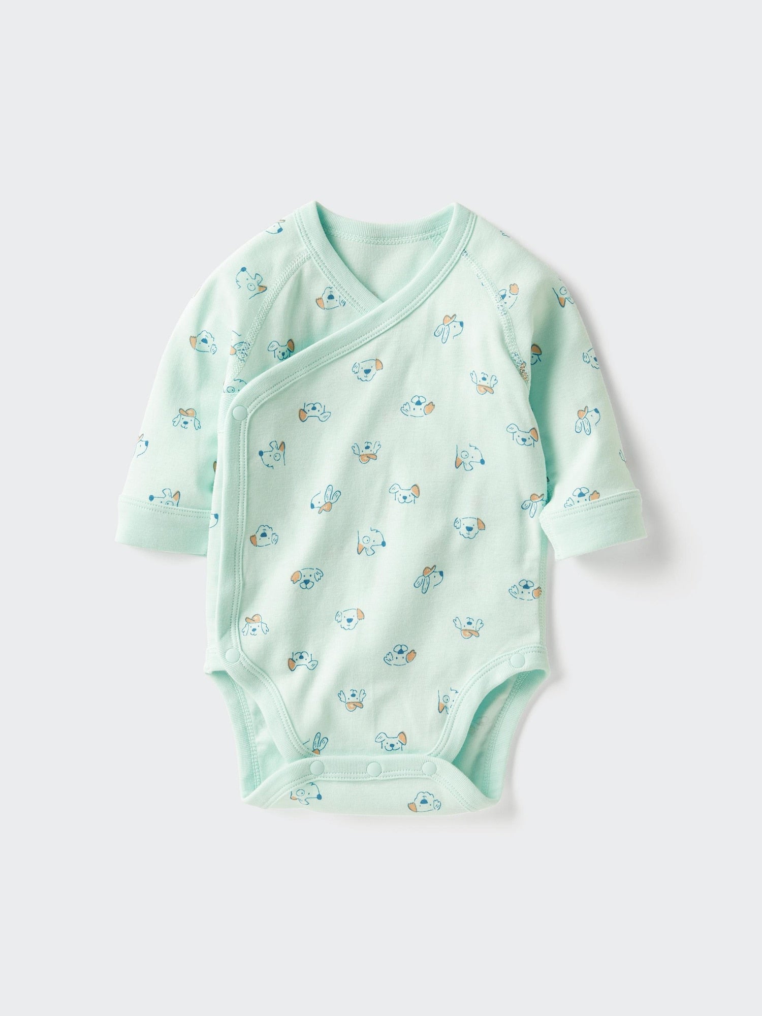 Bodysuit Long Sleeve Printed - YELLOW