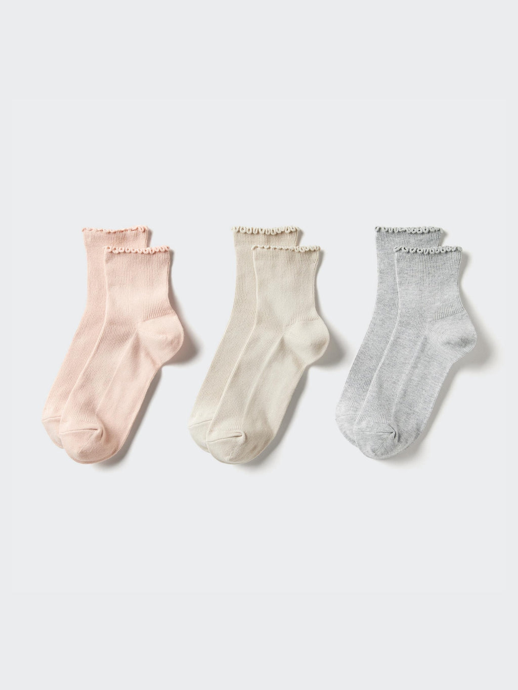 Regular Socks 3 Pairs Crew Mellow - image 3