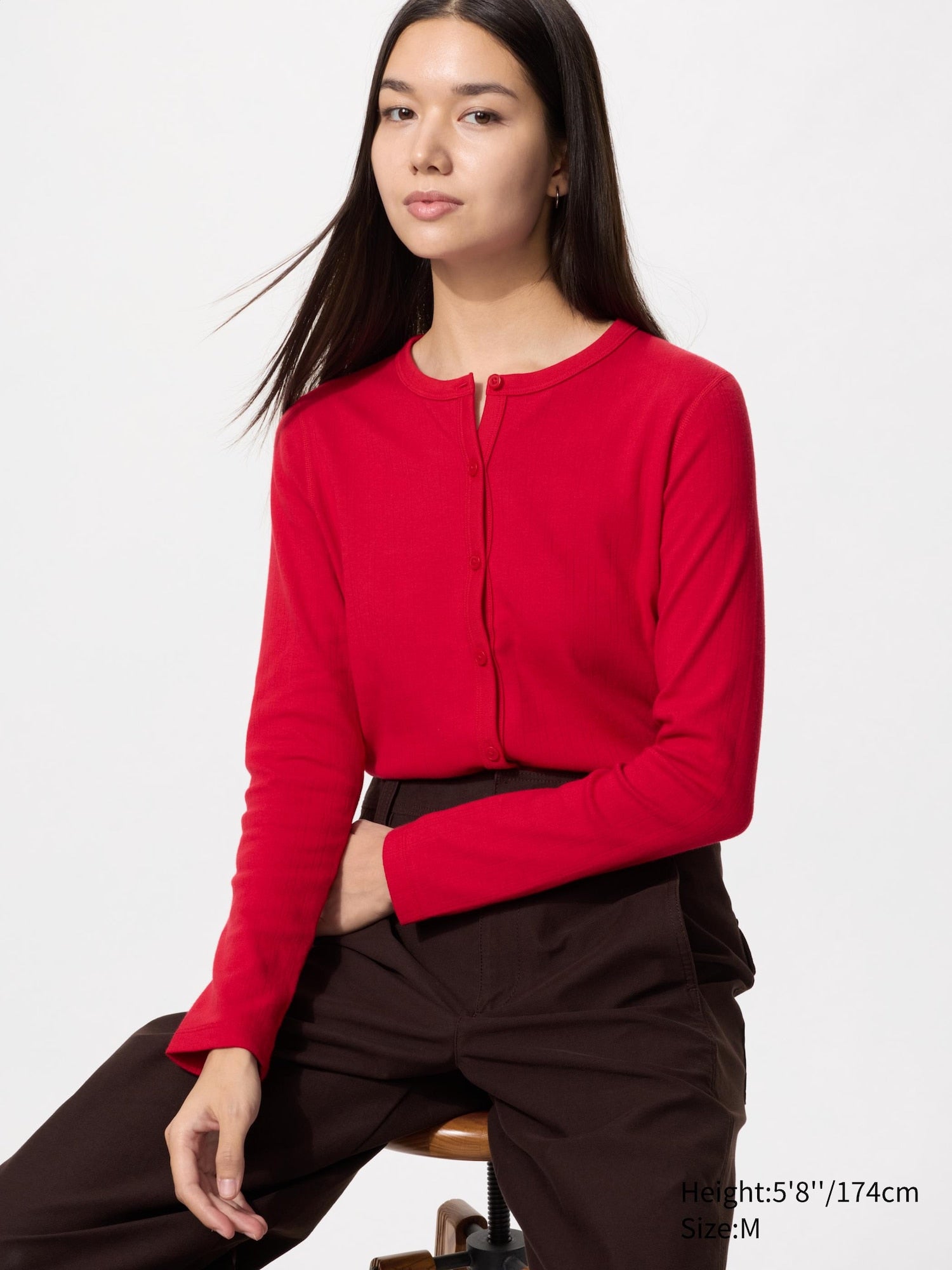 Pointelle Cardigan - WHITE
