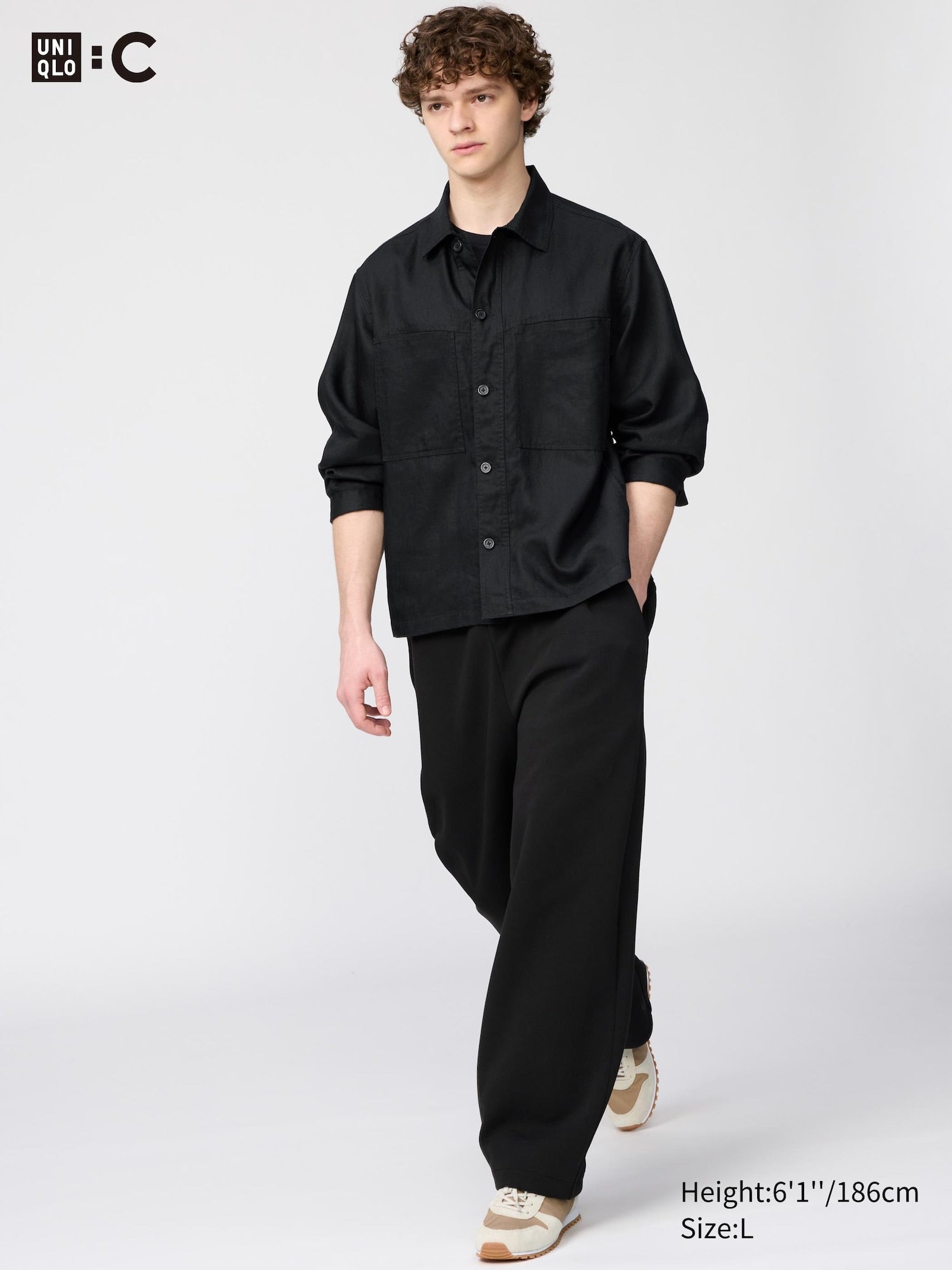 Sweat Wide Pants - GRAY