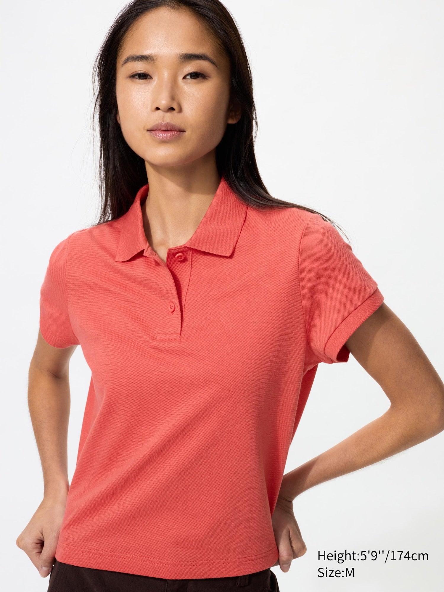 Pique Mini Polo Shirt - OFF WHITE