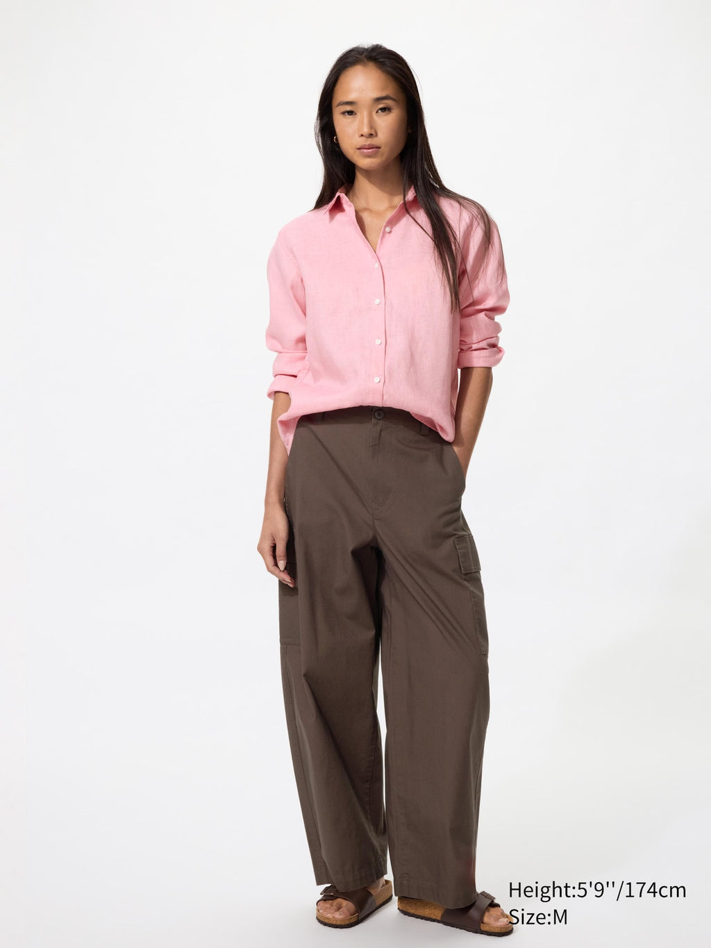 Barrel Cargo Pants (Longer Length) - BLACK