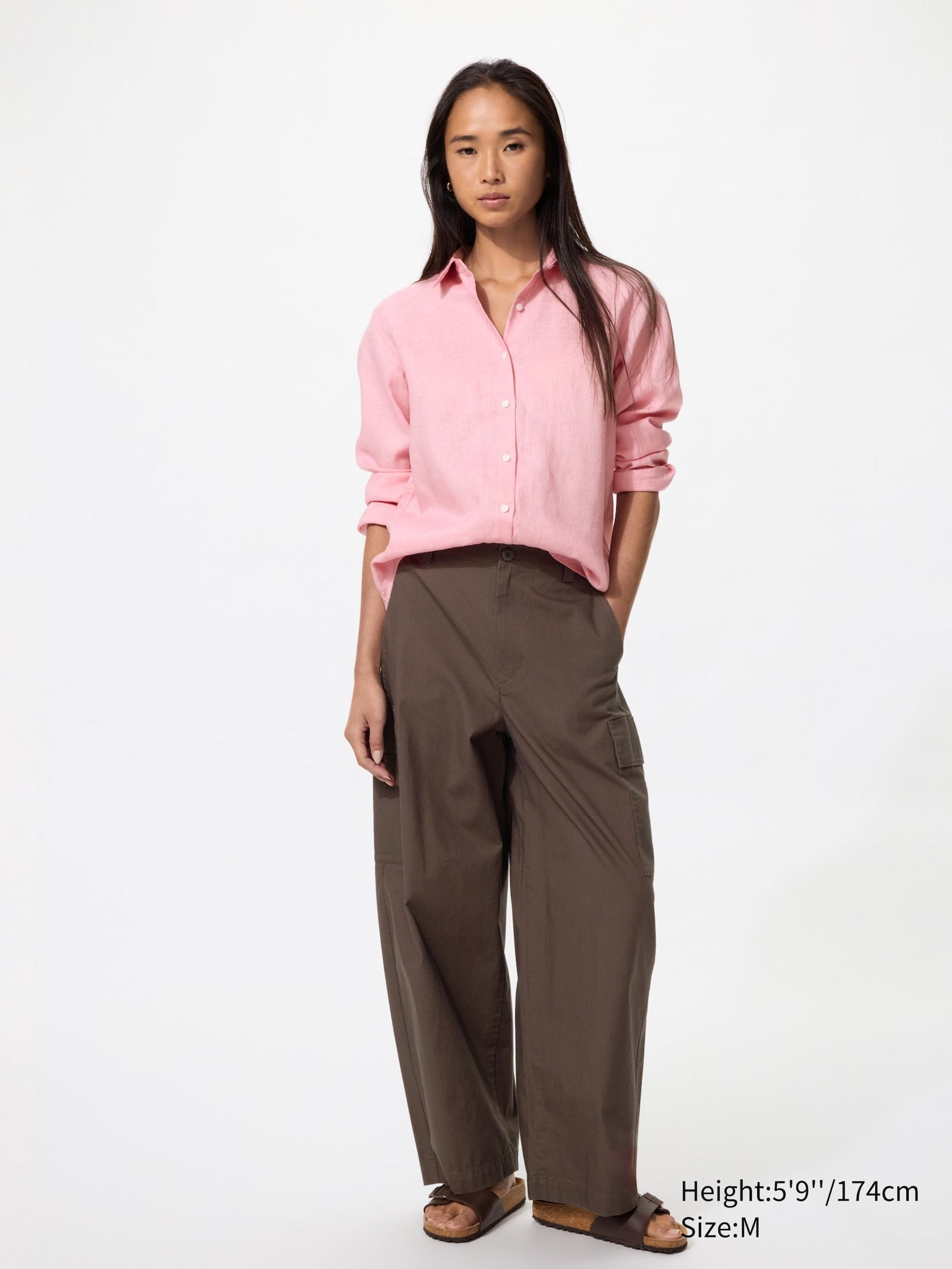 Barrel Cargo Pants (Longer Length) - BLACK