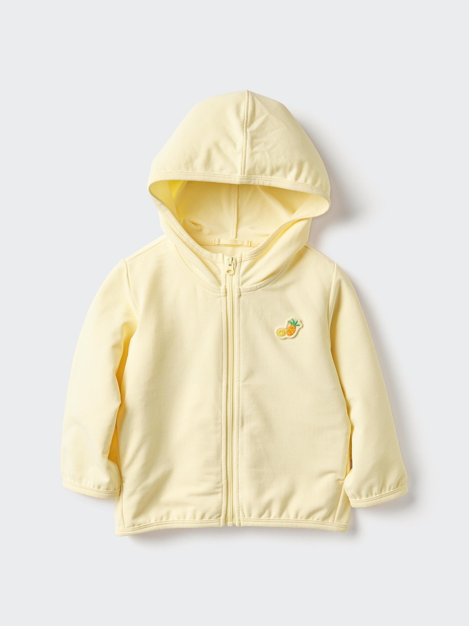 UV Protection Mesh Hoodie - WHITE