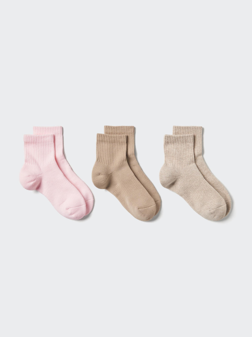 Regular Socks 3 Pairs Ribbed Pile - image 3