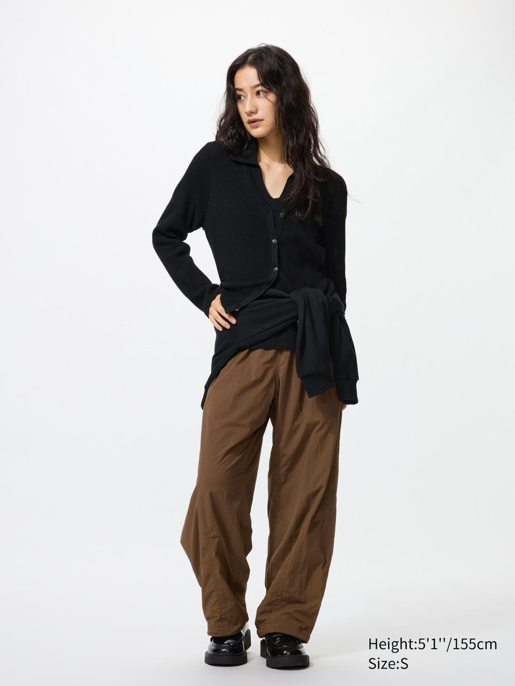 Warm Lined Pants (Shorter Length) - BLACK