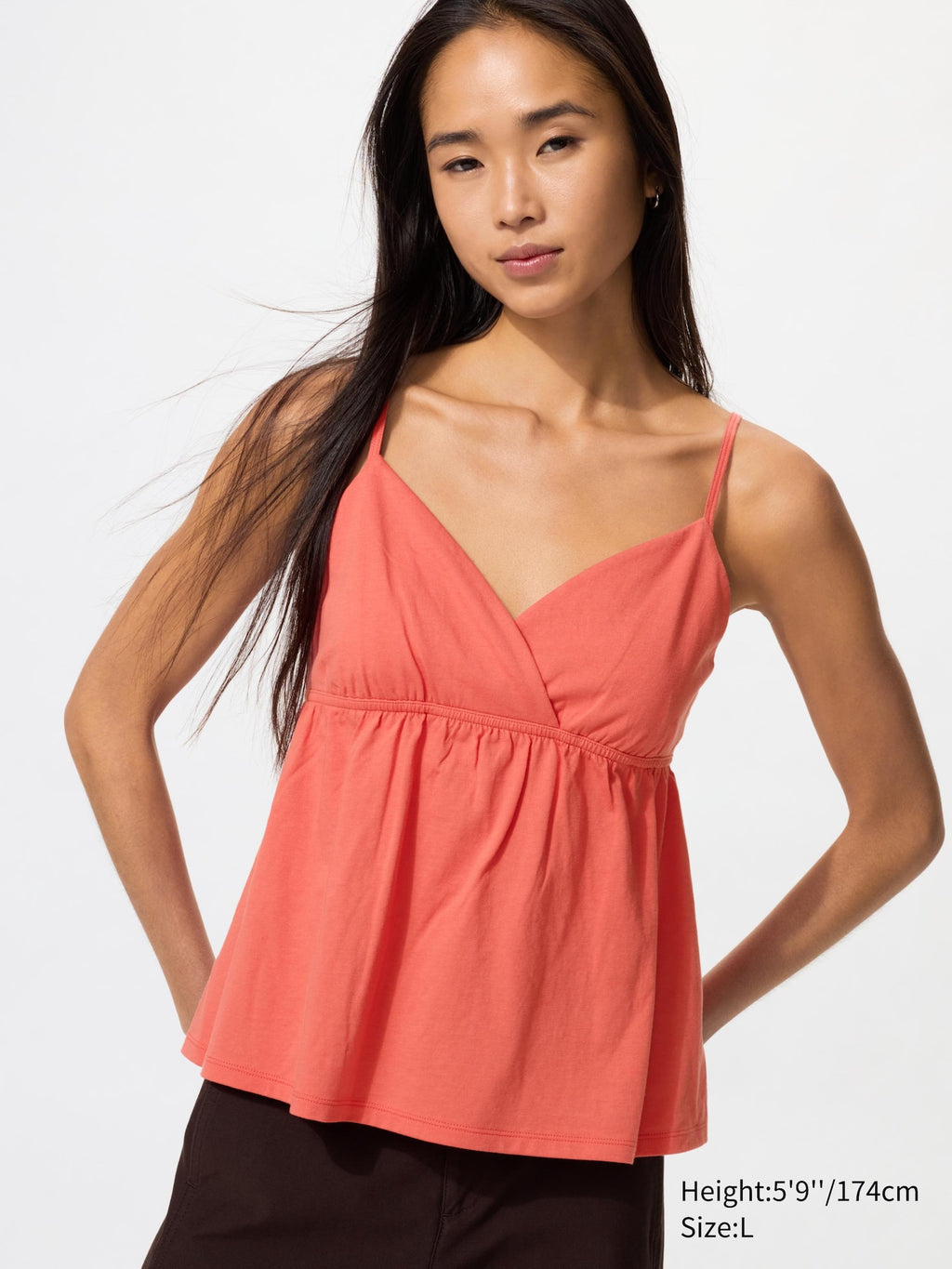 Gathered Camisole - WHITE