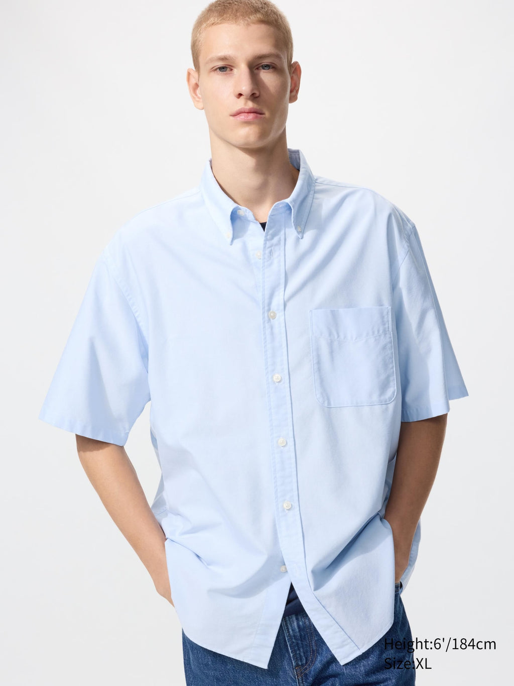Oxford Shirt Short Sleeve - image 3