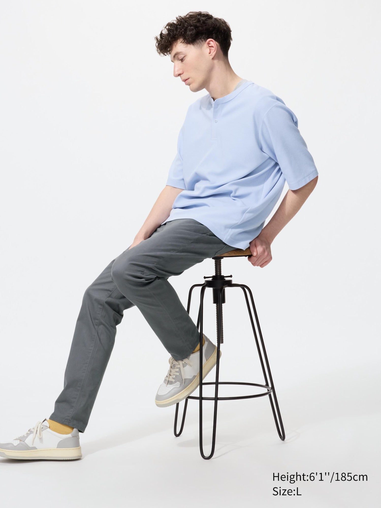 Ultra Stretch Colour Jeans (Regular Length) - GRAY
