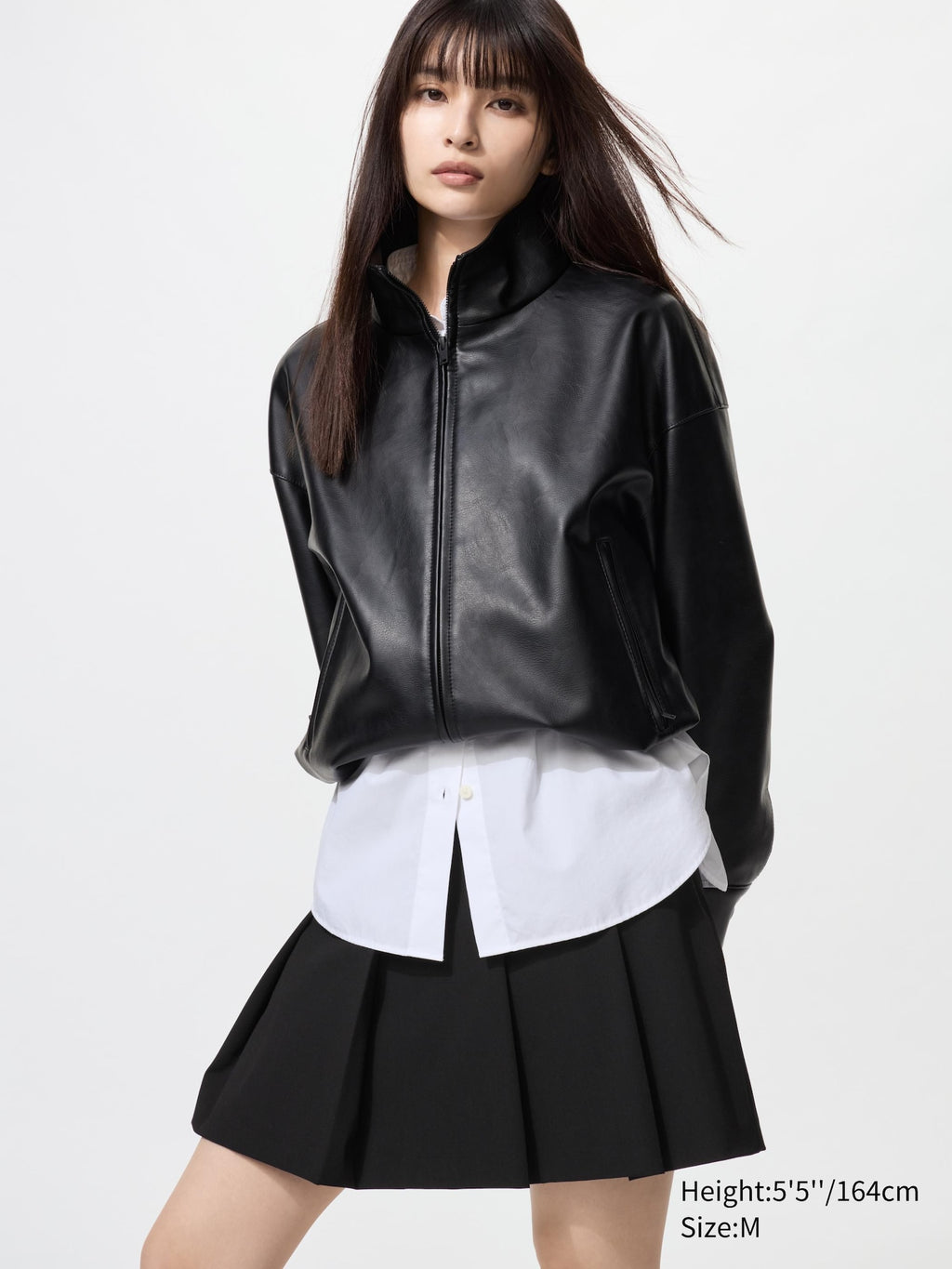 Pleated Skort - OFF WHITE