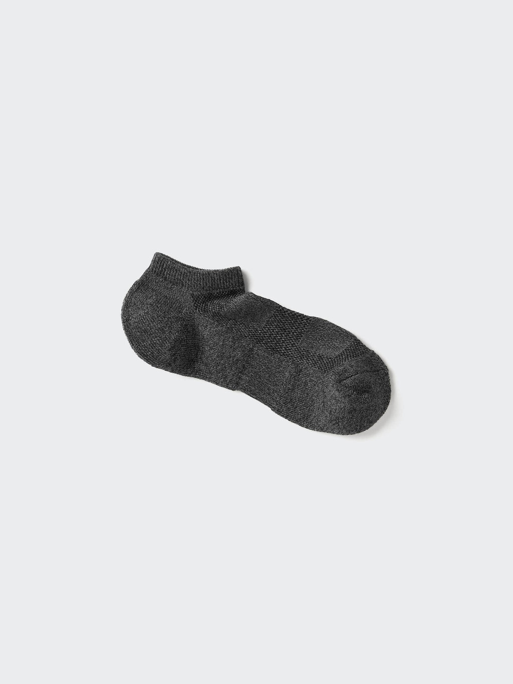 Short Socks (Pile) (Mesh) - BLACK
